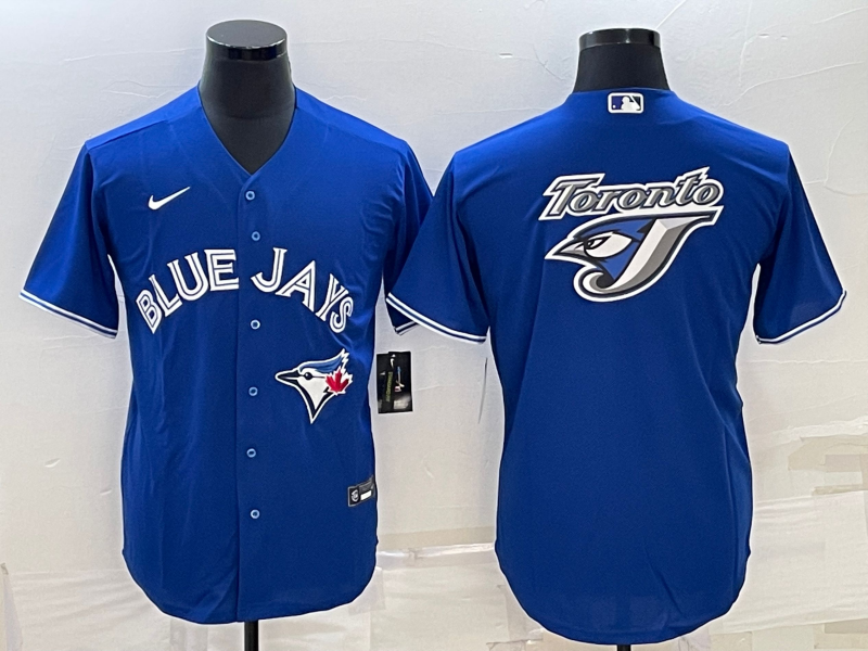 Men's Toronto Blue Jays1 Blue Replica Player Jersey