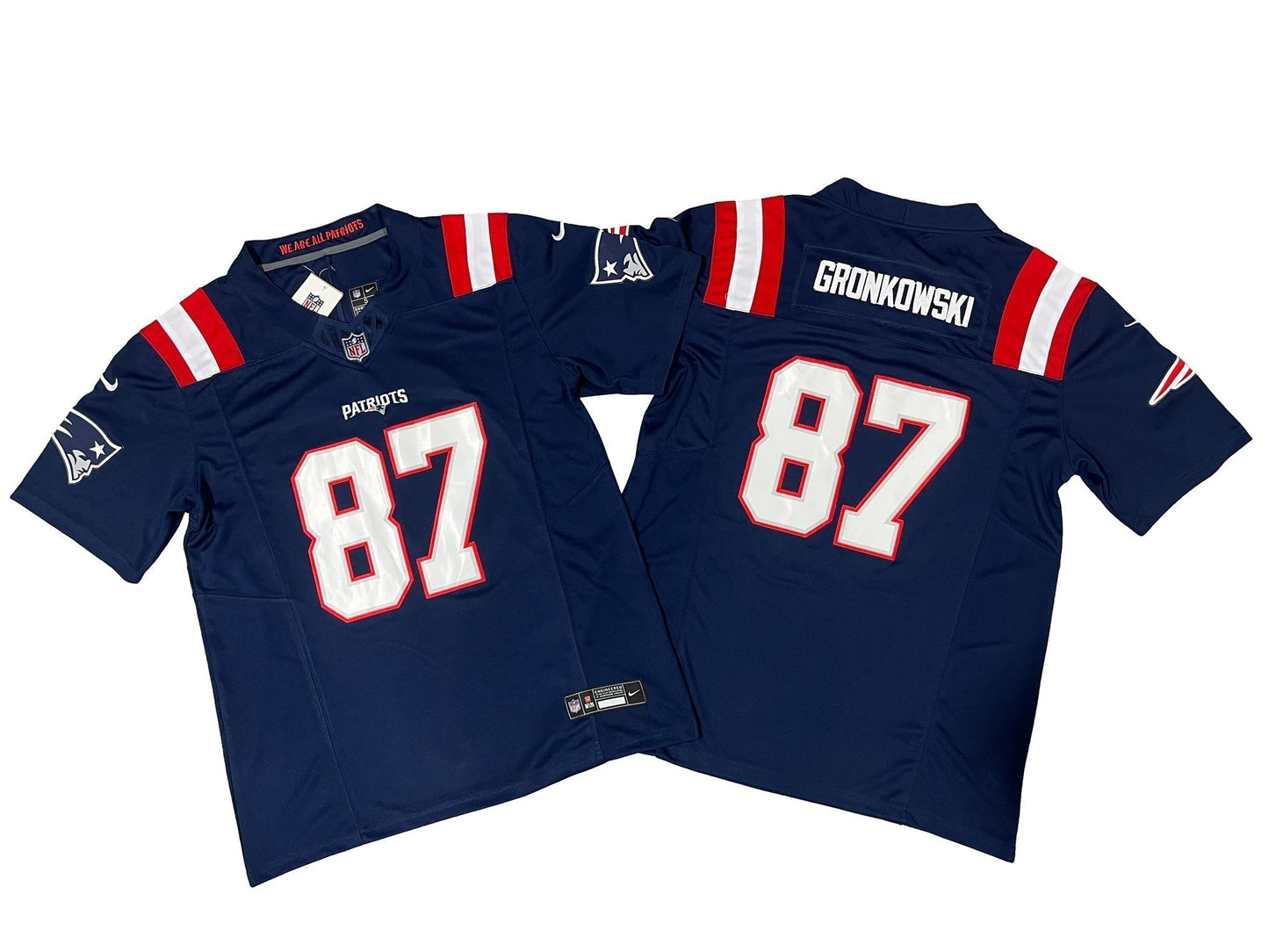 New England Patriots 87# Rob Gronkowski Vapor F.U.S.E. Limited Jersey