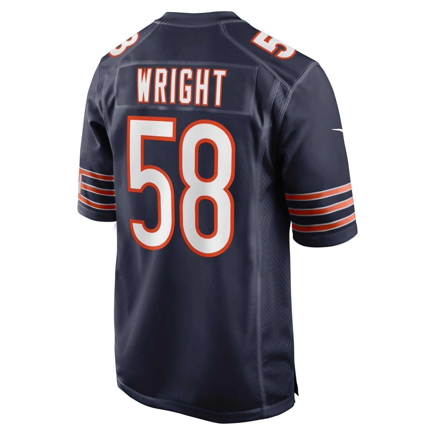 Darnell Wright Chicago Bears Game Jersey - Navy