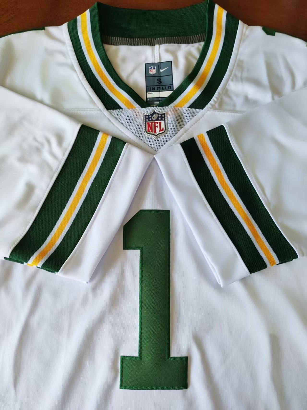 Men's Green Bay Packers Matthew Golden Jersey - White
