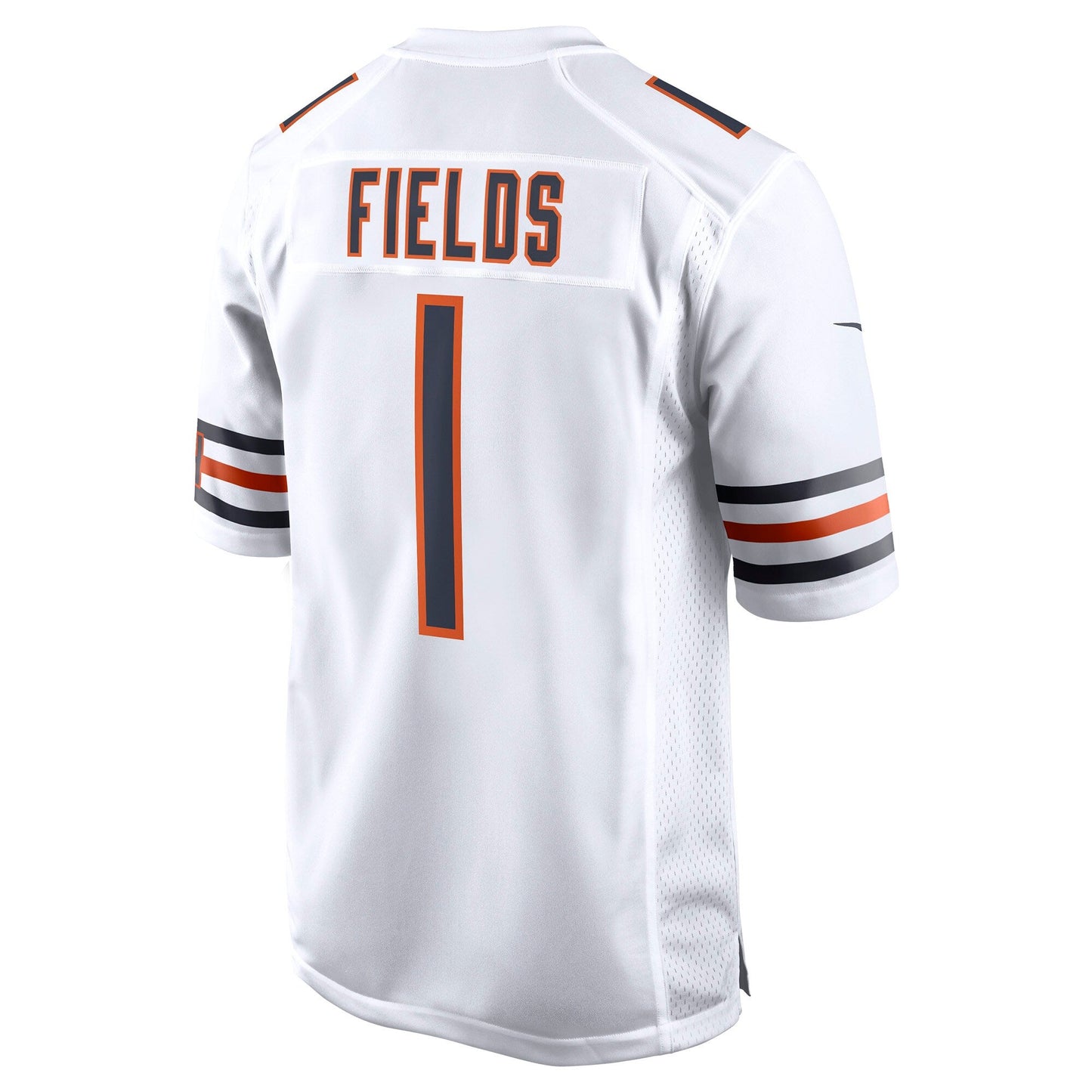 Justin Fields Chicago Bears Game Jersey - White