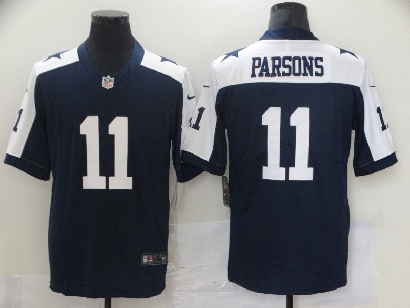 Men's Dallas Cowboys Micah Parsons Navy Alternate Fashion Game Jersey