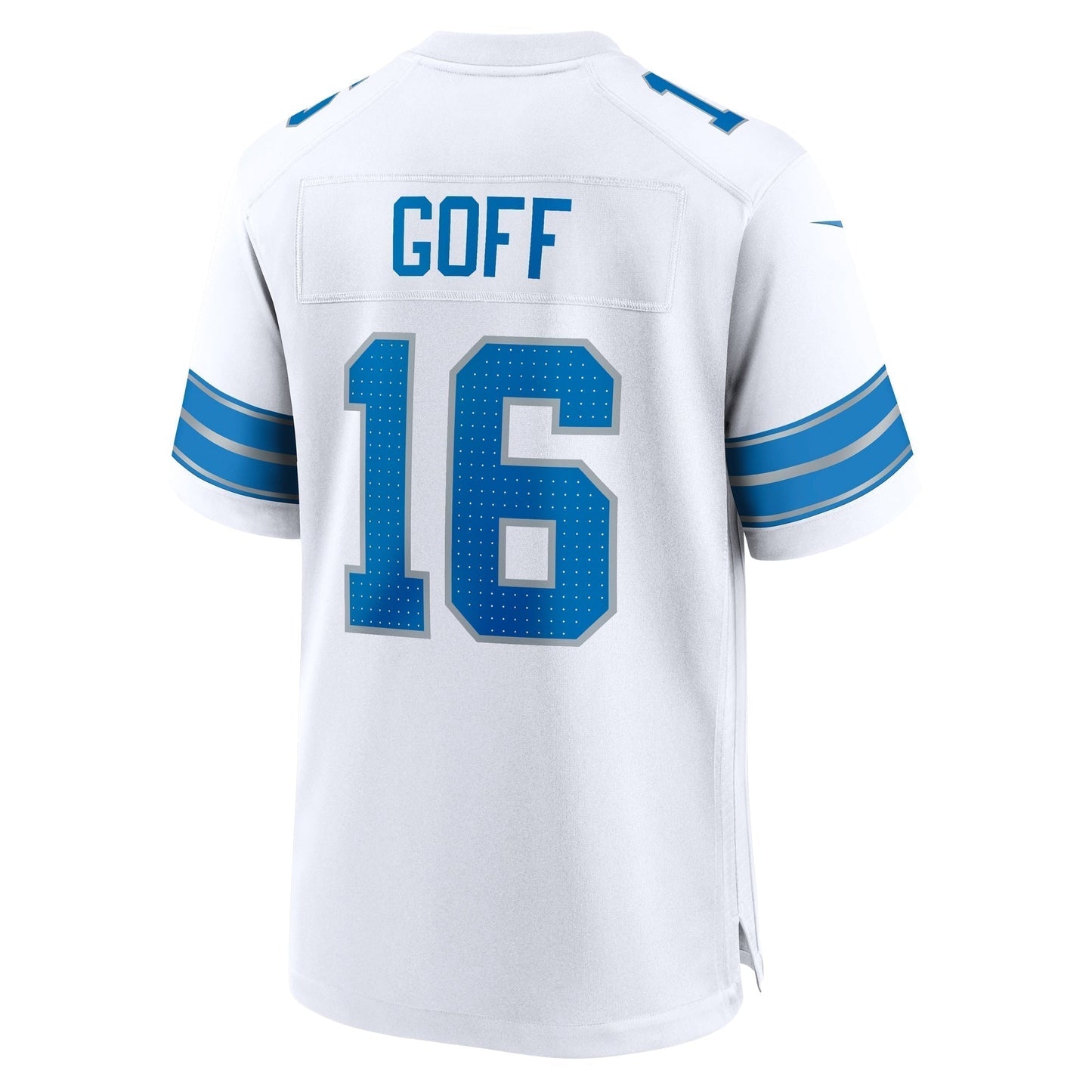 Jared Goff Detroit Lions Game Jersey - White