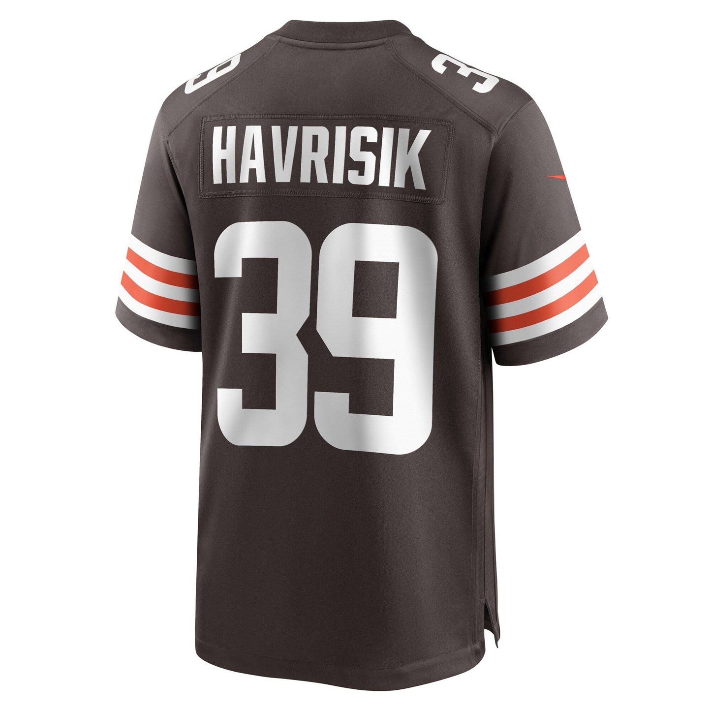 Lucas Havrisik Cleveland Browns Team Game Jersey - Brown