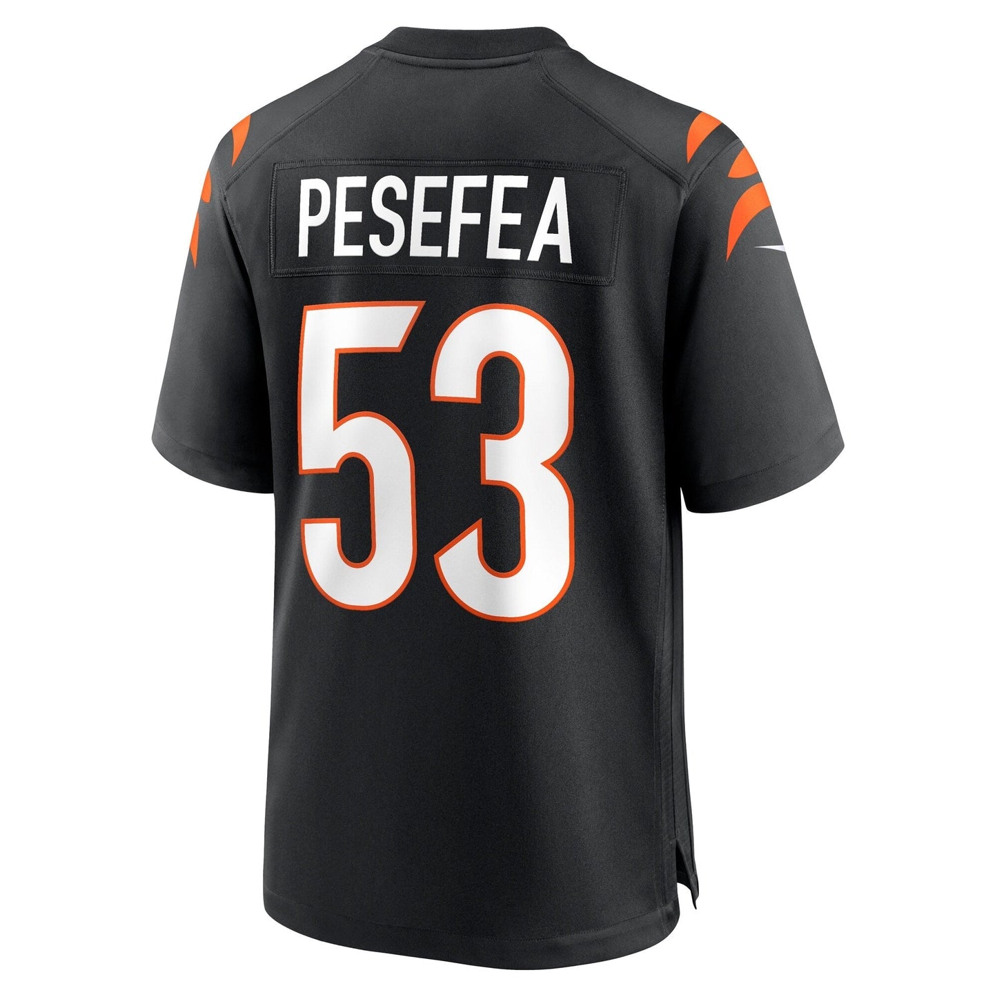 TJ Pesefea Cincinnati Bengals Team Game Jersey - Black