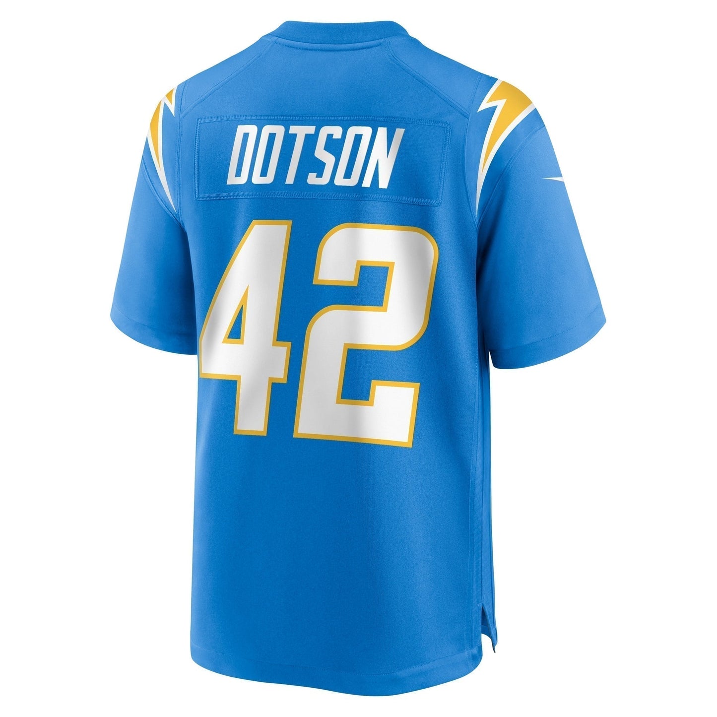 Elijah Dotson Los Angeles Chargers Team Game Jersey - Powder Blue