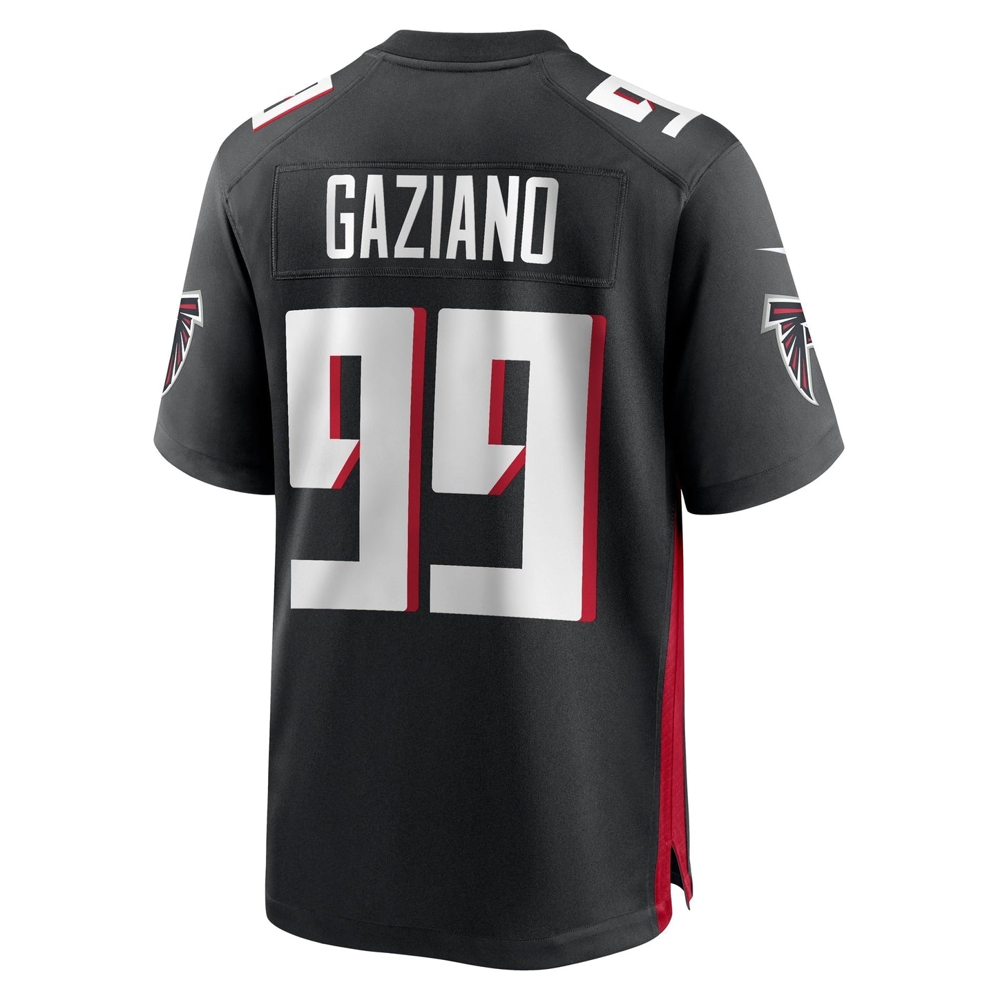 Joe Gaziano Atlanta Falcons Team Game Jersey - Black
