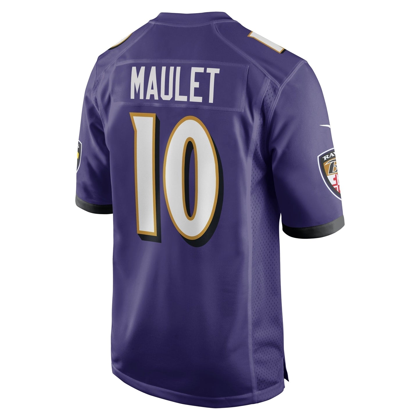 Arthur Maulet Baltimore Ravens Game Jersey - Purple