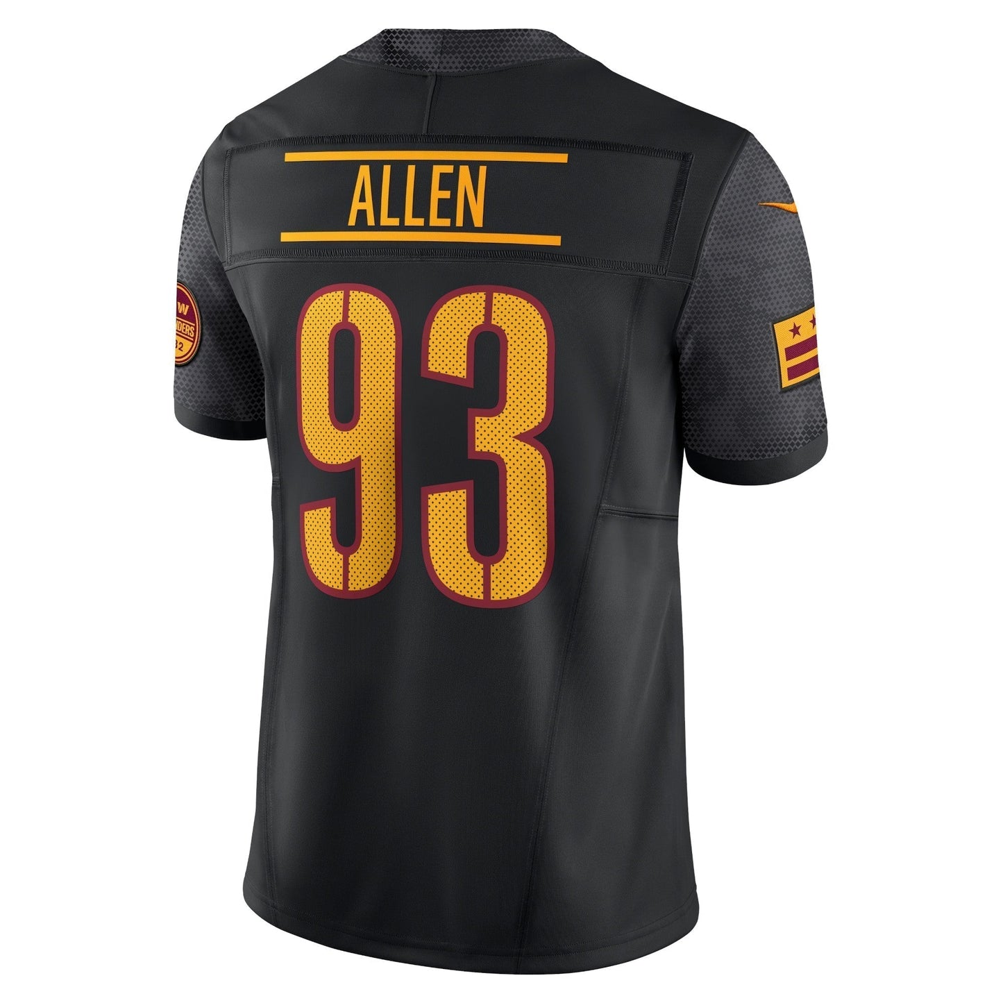 Jonathan Allen Washington Commanders Alternate Vapor F.U.S.E. Limited Jersey - Black