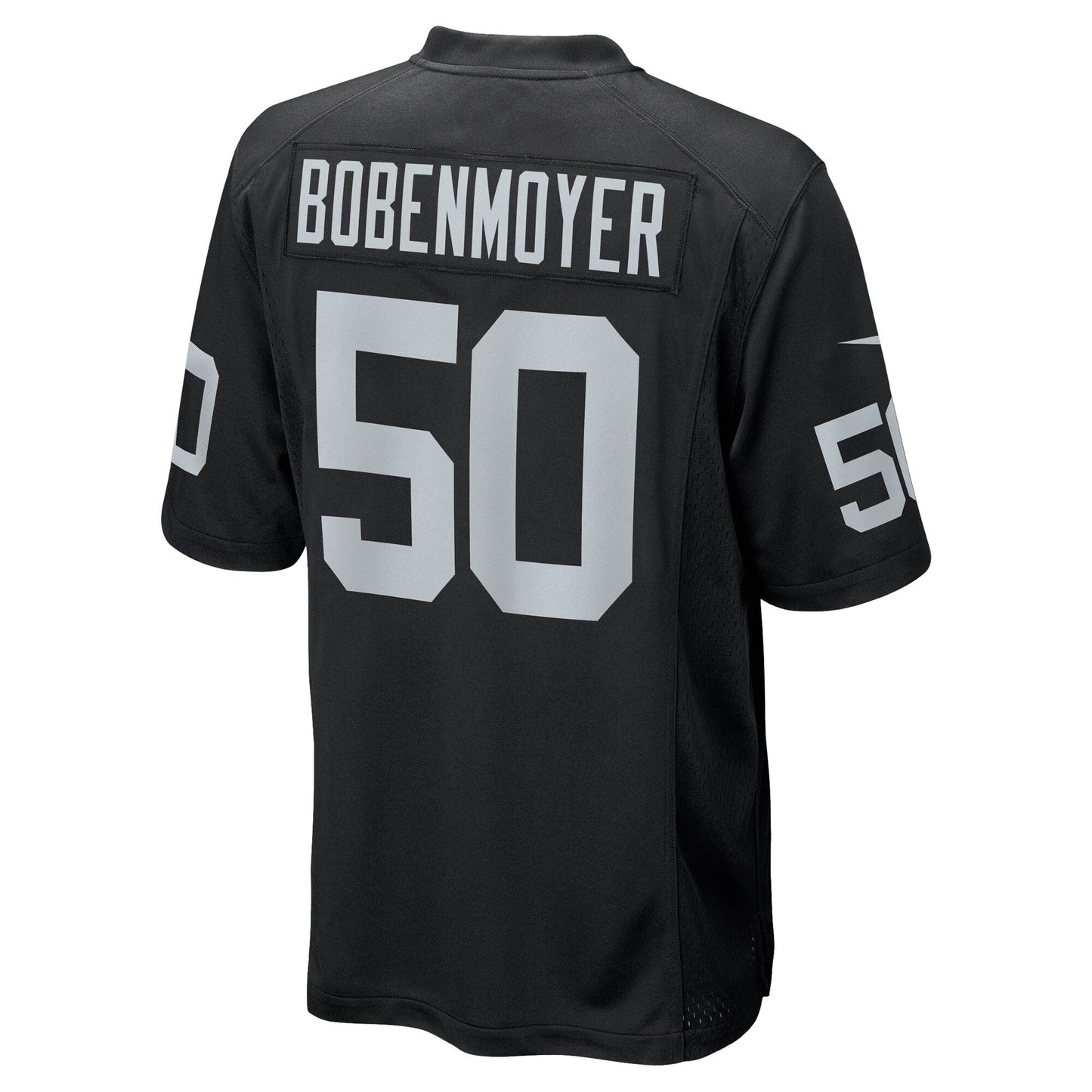 Jacob Bobenmoyer Las Vegas Raiders Game Jersey - Black