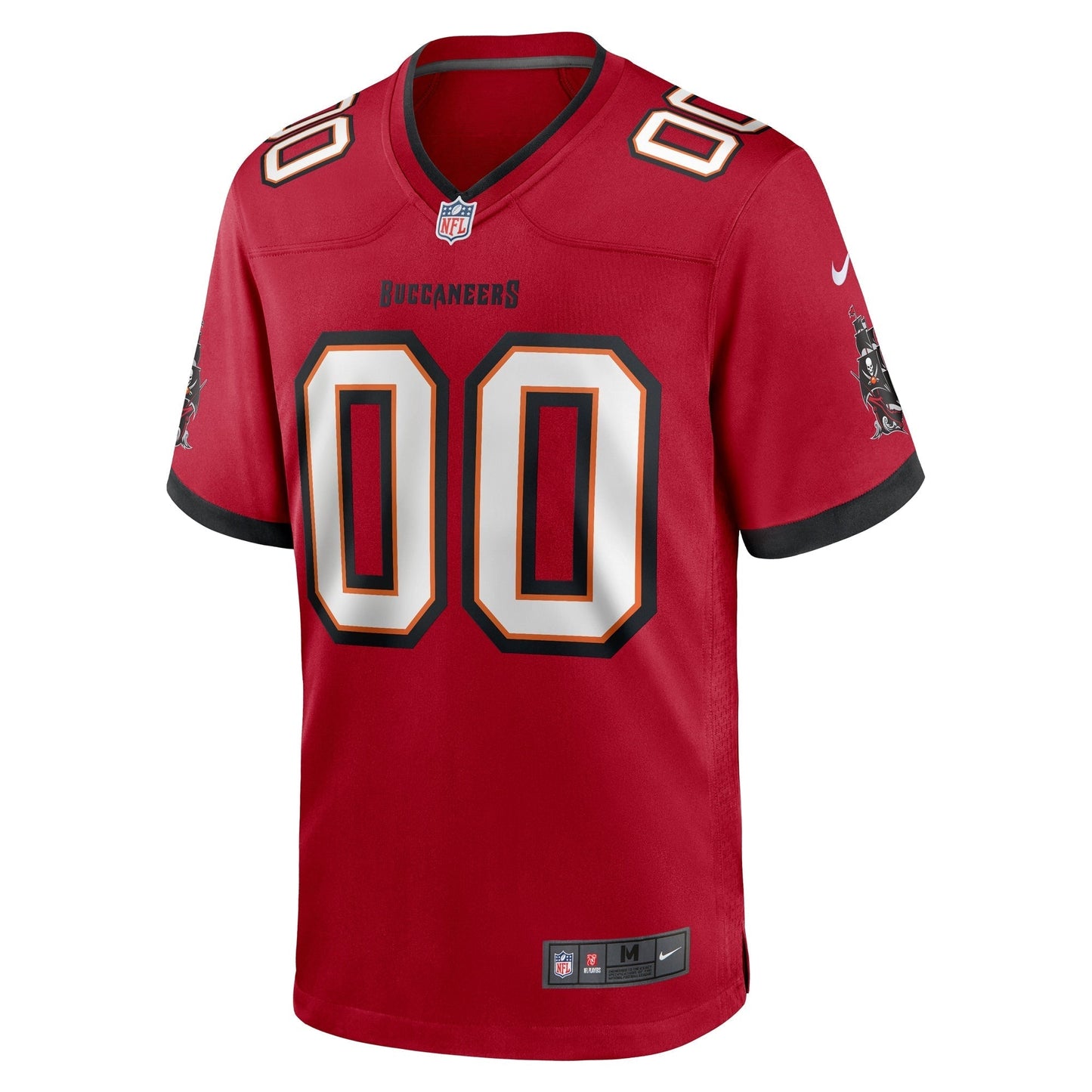 Red Tampa Bay Buccaneers Team Custom Game Jersey
