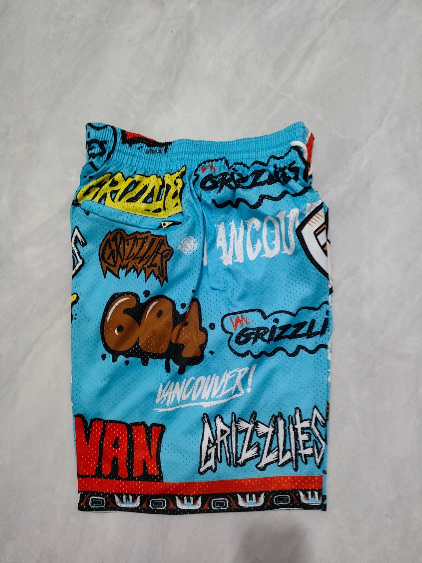 JUST DON Miami Marlins Pocket Shorts