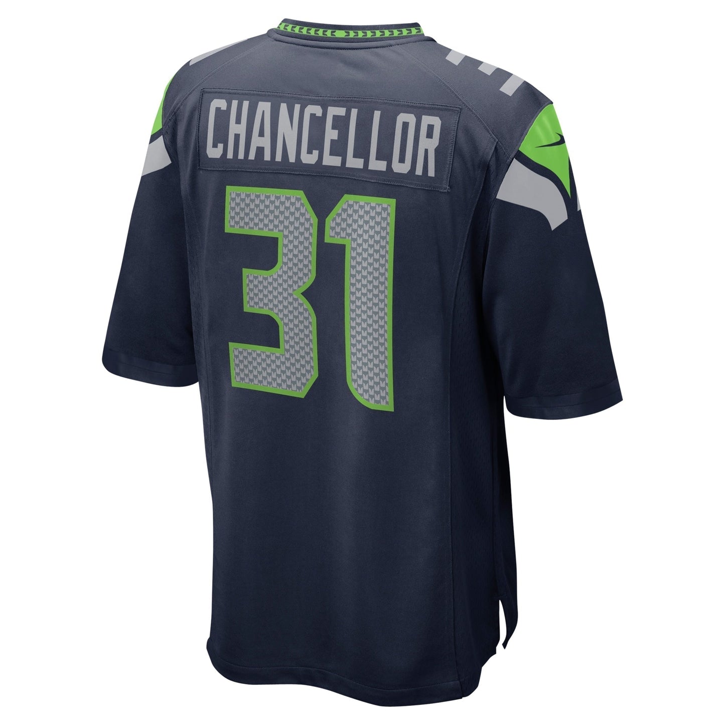 Kam Chancellor Seattle Seahawks Retired Game Jersey - College Navy