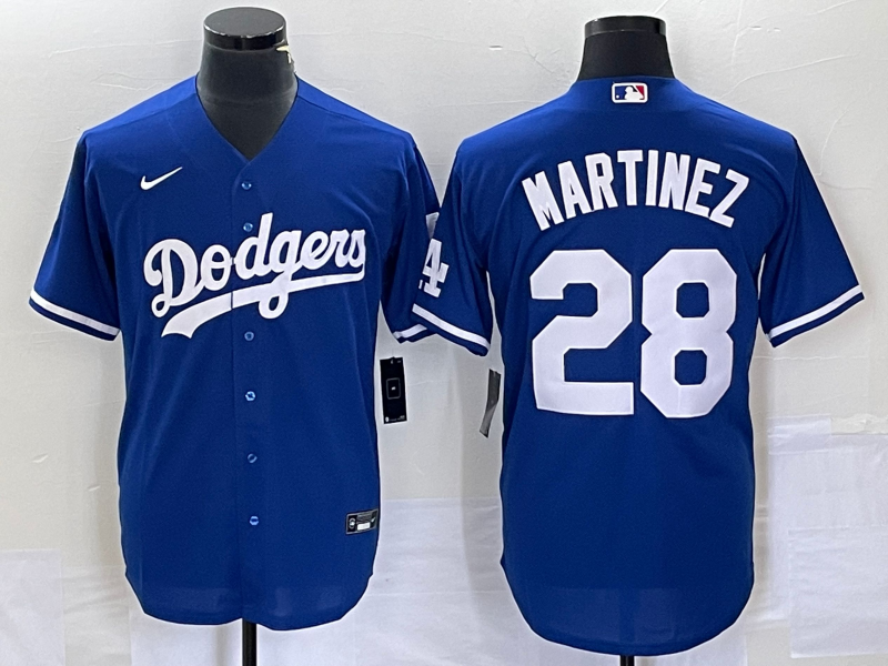 Men's Los Angeles Dodgers J.D. Martinez Royal Replica Player Jersey