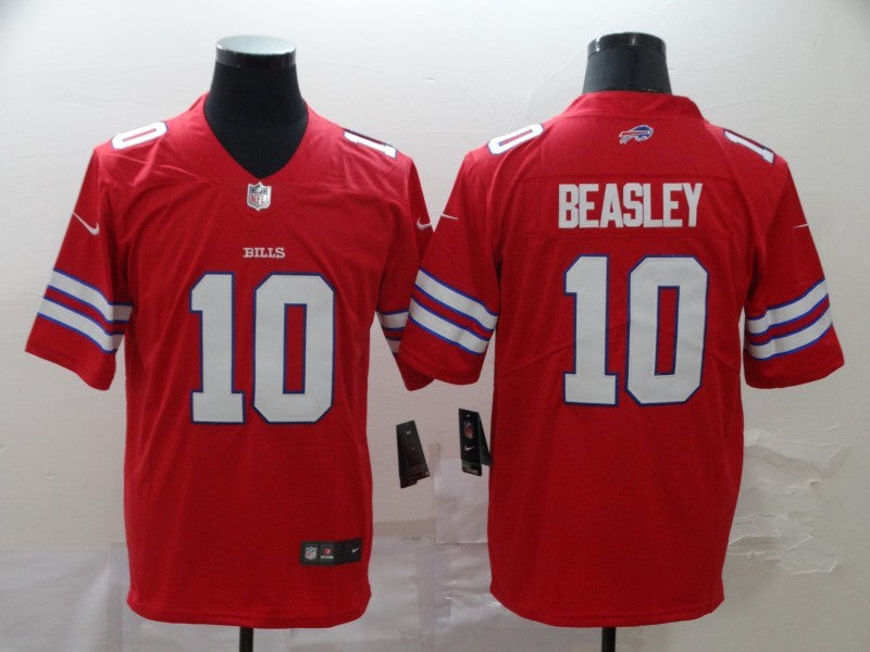 Men's Buffalo Bills Cole Beasley Red Game Player Jersey