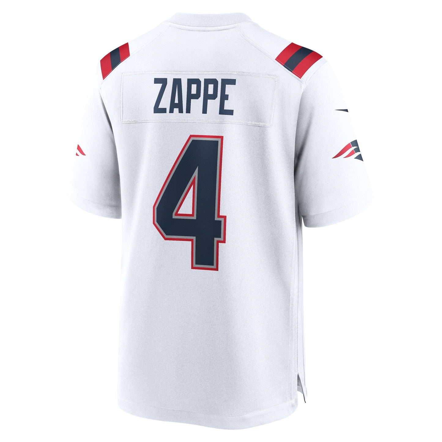 Bailey Zappe New England Patriots Game Jersey - White