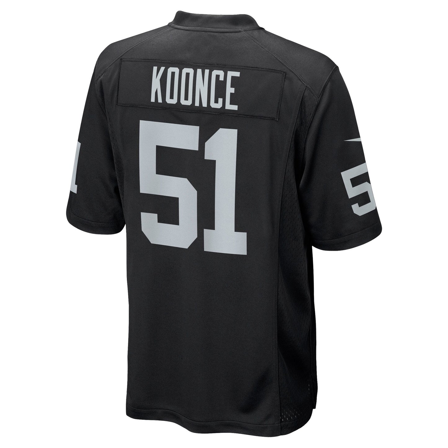 Malcolm Koonce Las Vegas Raiders Game Jersey - Black