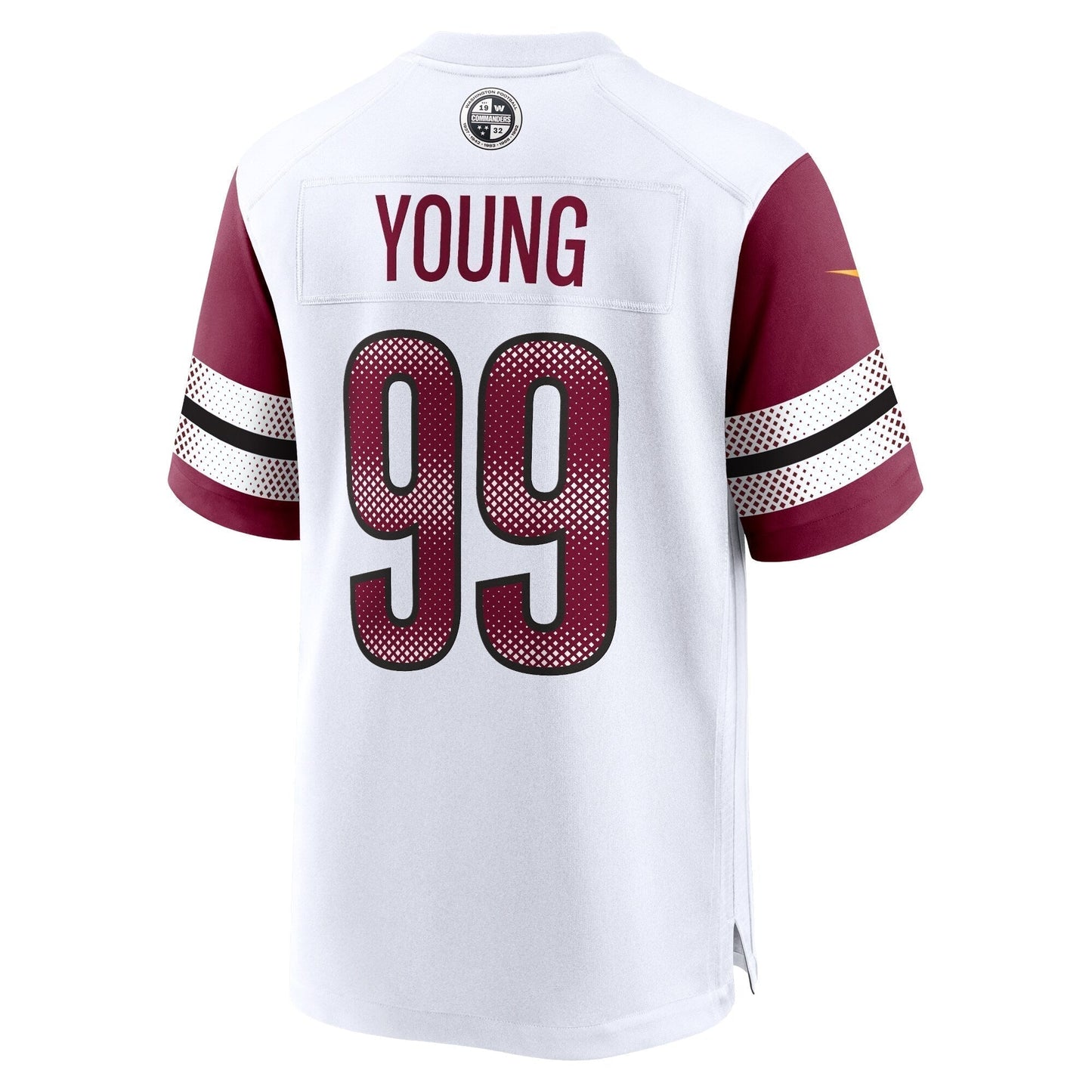 Chase Young Washington Commanders Game Jersey - White