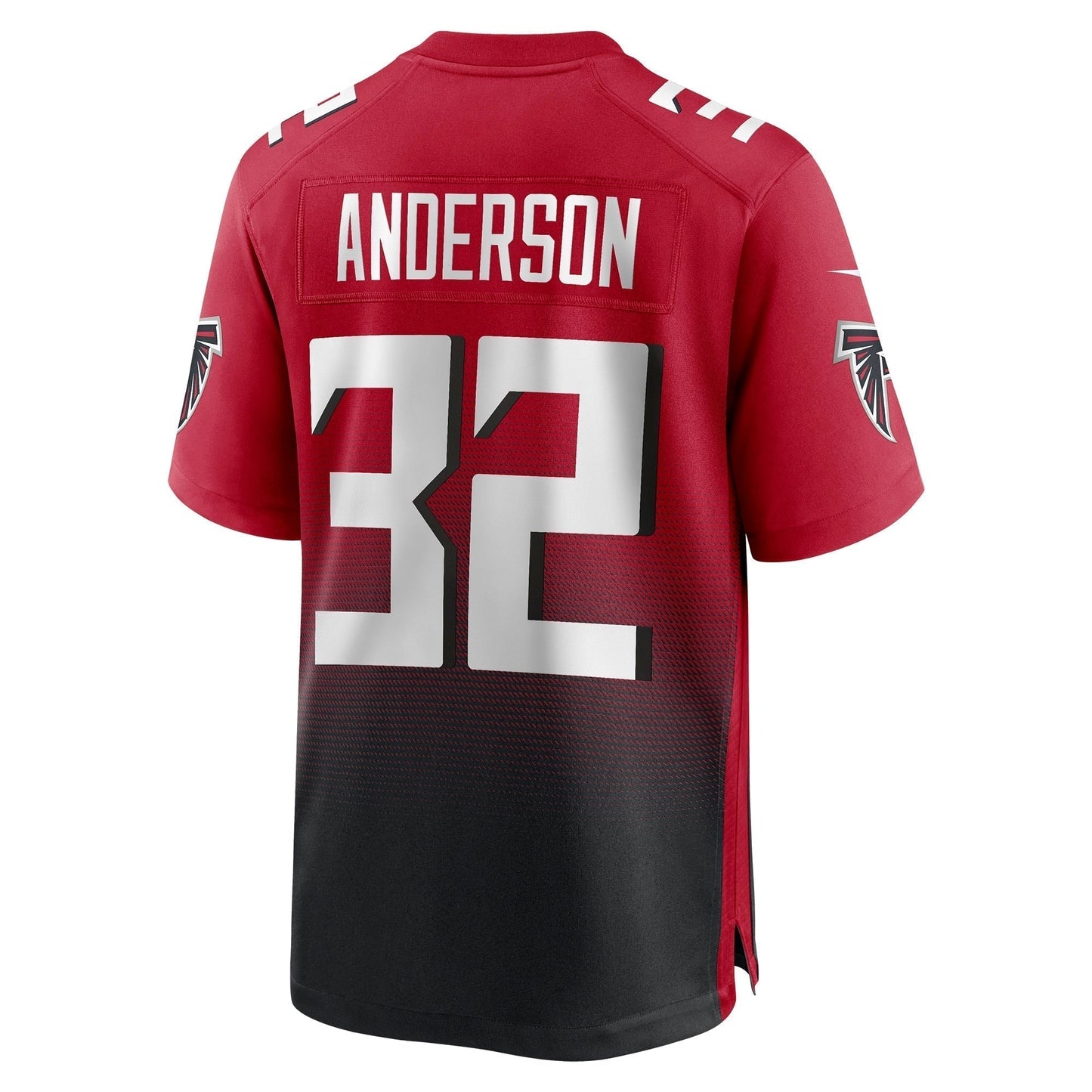 Jamal Anderson Atlanta Falcons Retired Alternate Game Jersey - Red