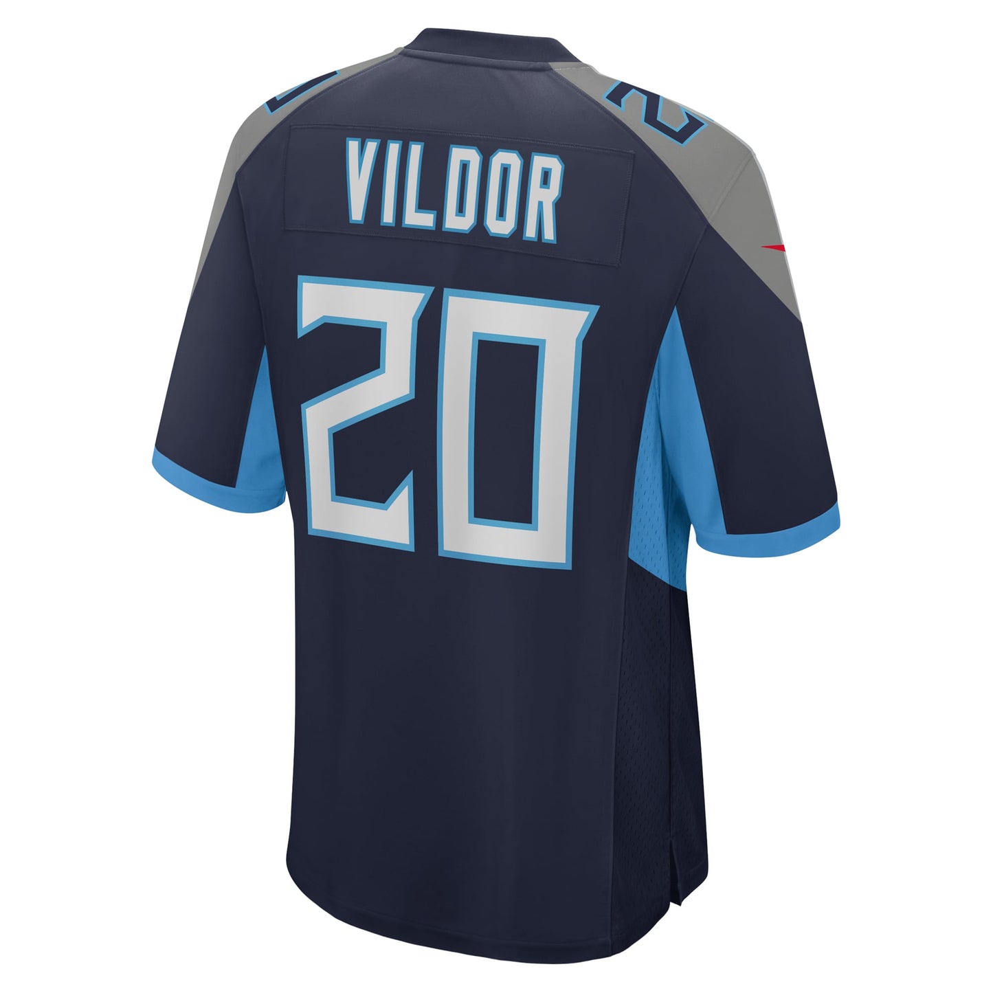 Kindle Vildor Tennessee Titans Team Game Jersey - Navy