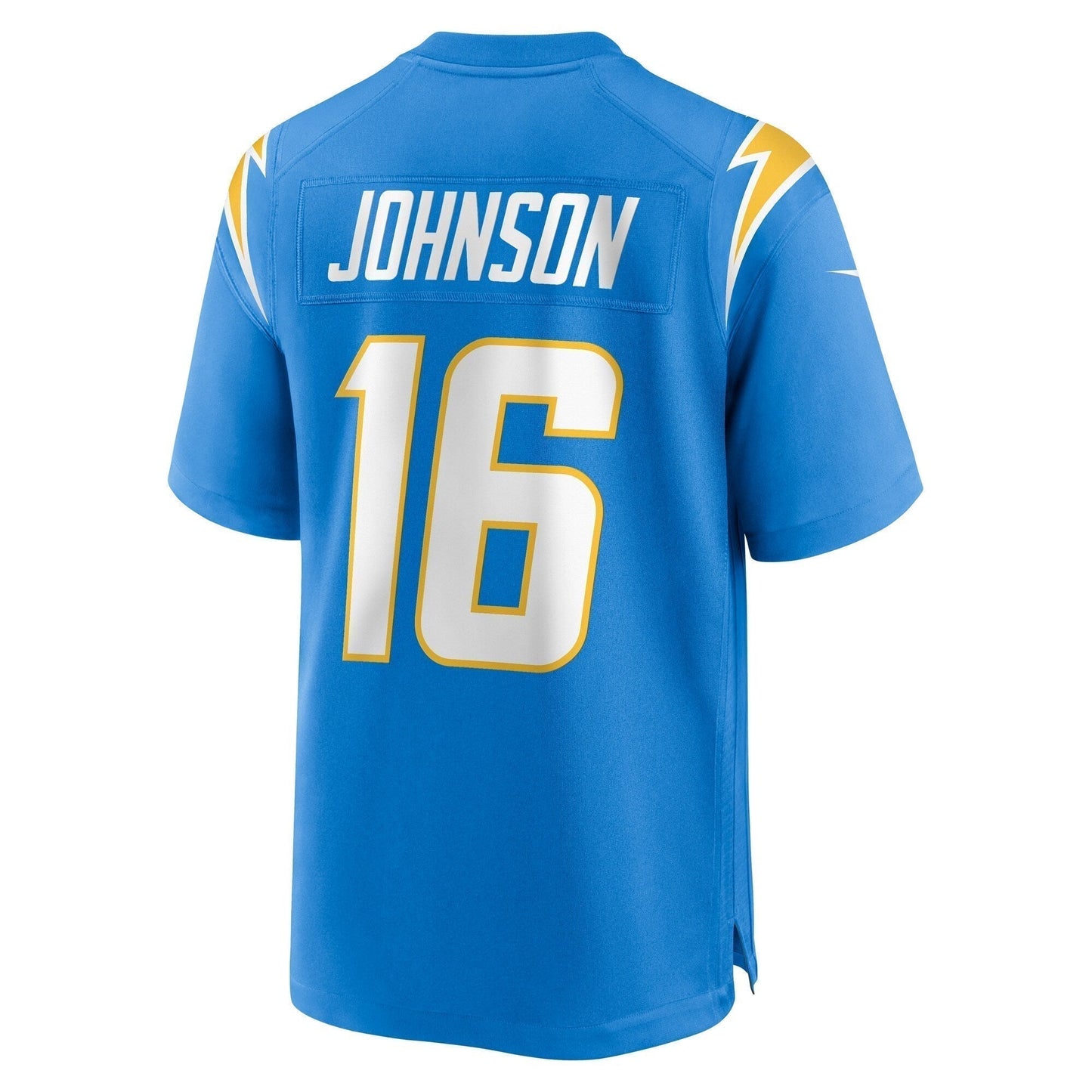 Tyler Johnson Los Angeles Chargers Team Game Jersey - Powder Blue