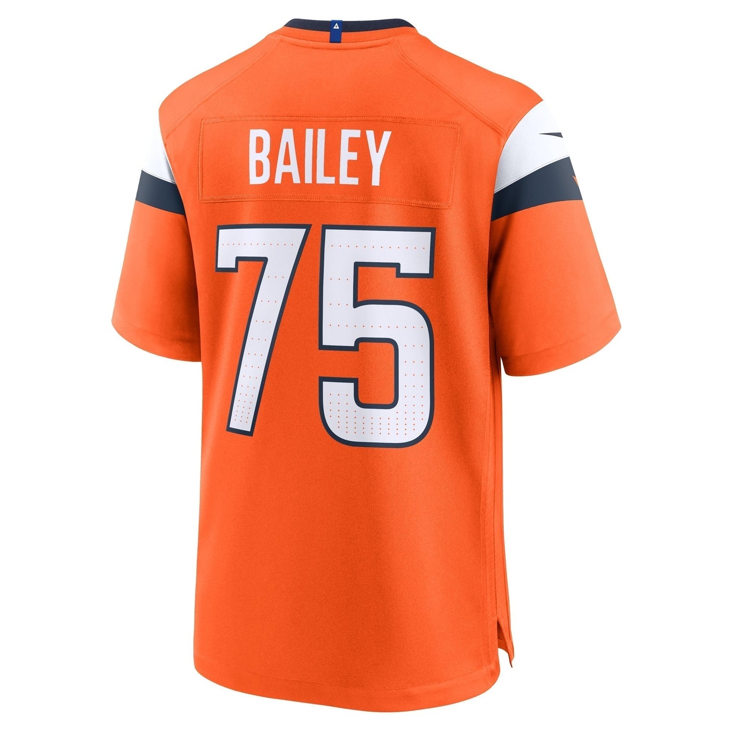 Quinn Bailey Denver Broncos Team Game Jersey - Orange