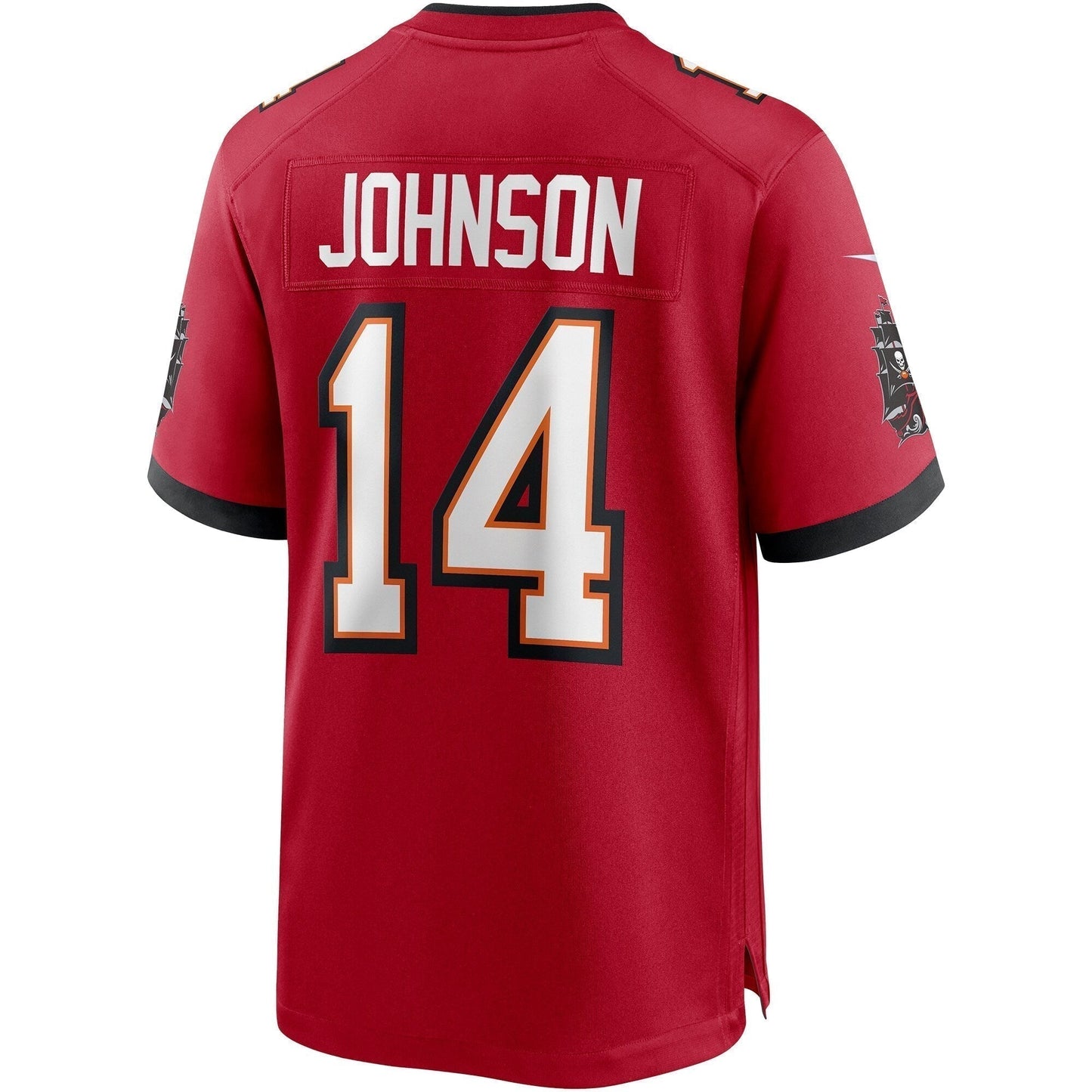 Brad Johnson Tampa Bay Buccaneers Game Retired Jersey - Red