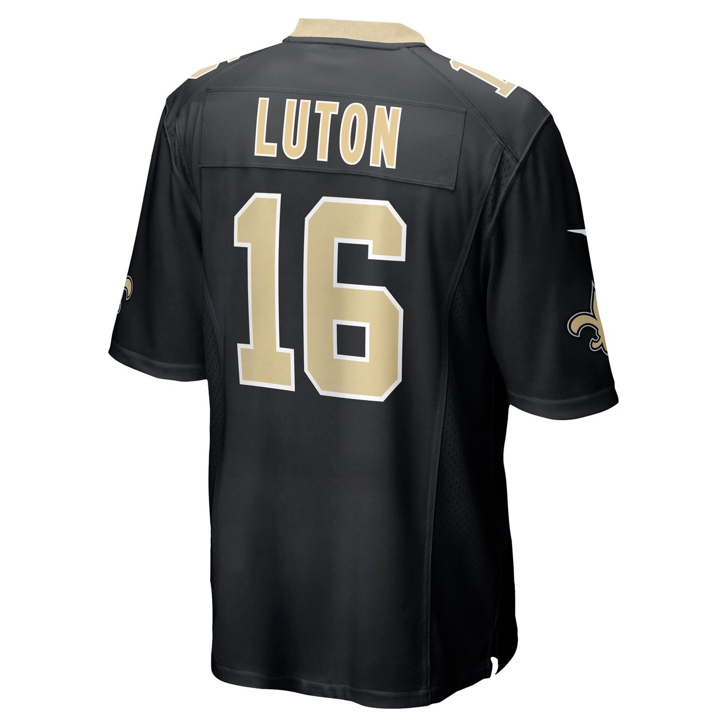 Jake Luton New Orleans Saints Game Jersey - Black