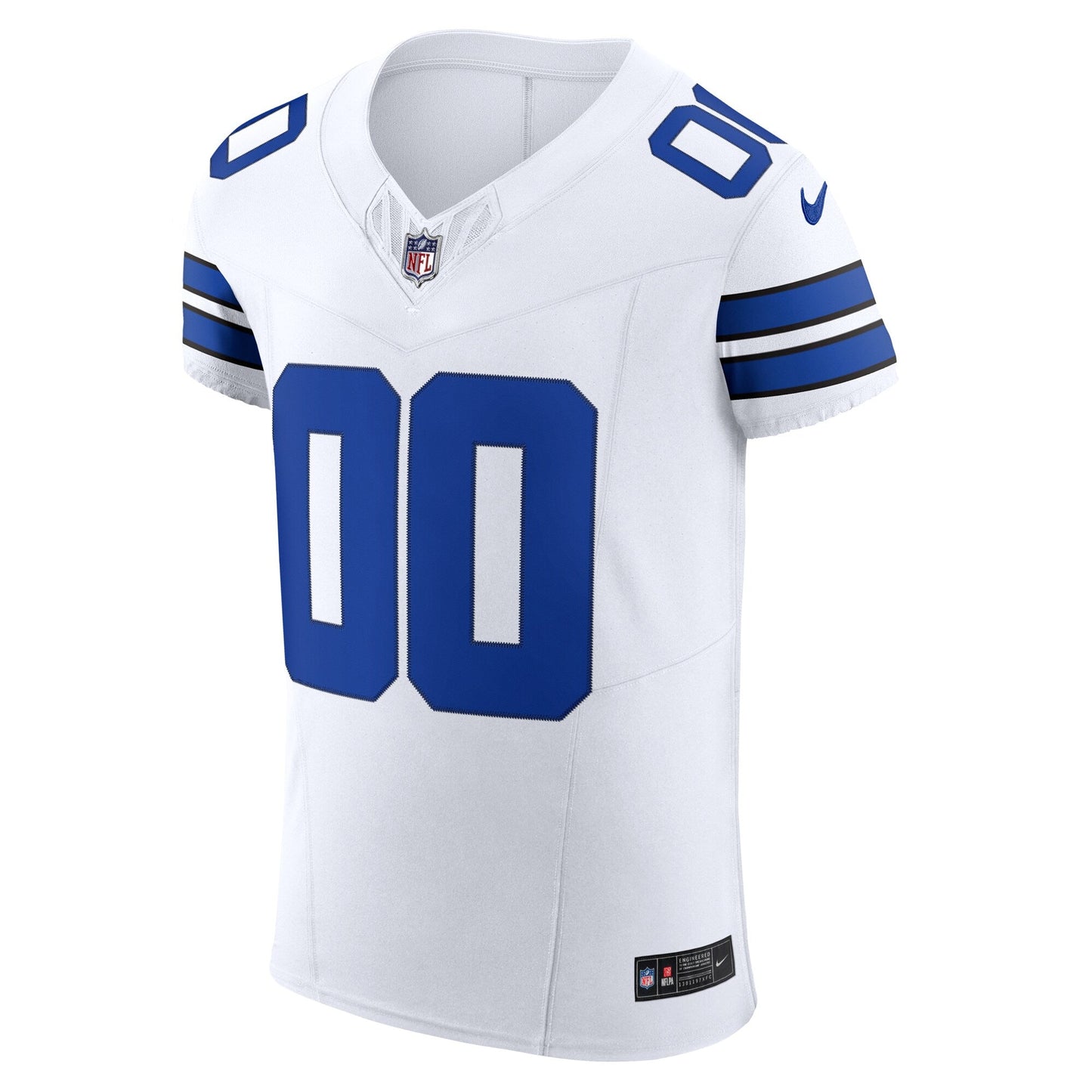 Dallas Cowboys White Vapor F.U.S.E. Elite Custom Jersey