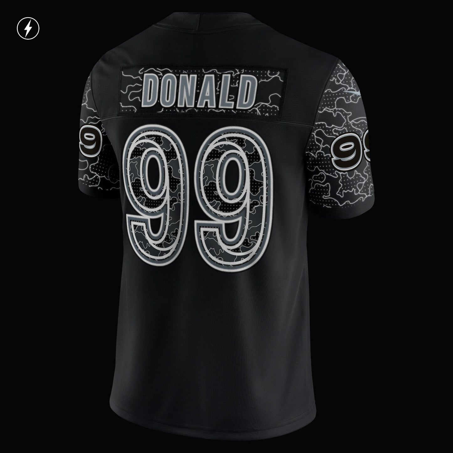 Aaron Donald Los Angeles Rams RFLCTV Limited Jersey - Black