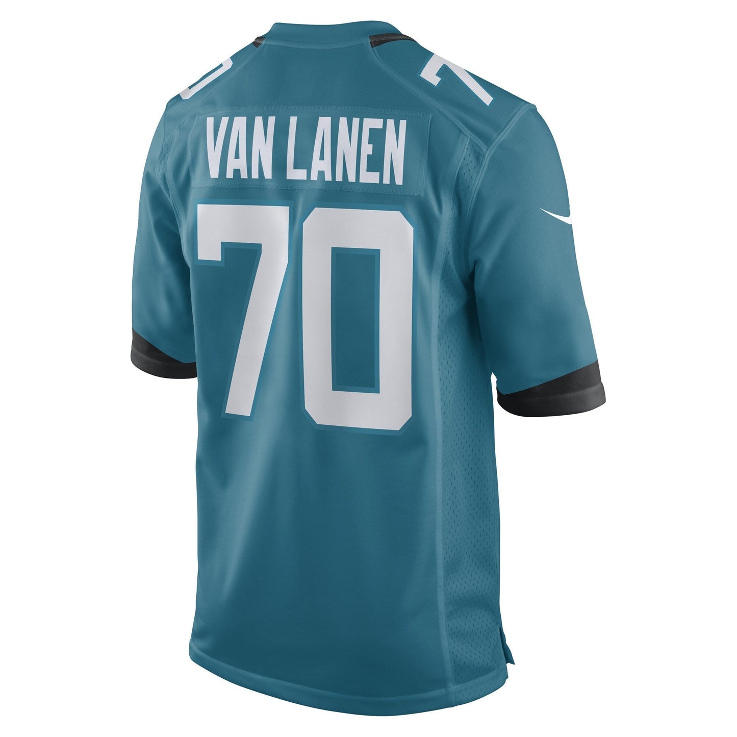 Cole Van Lanen Jacksonville Jaguars Game Jersey - Teal