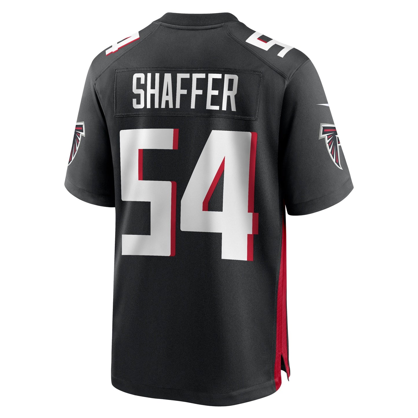 Justin Shaffer Atlanta Falcons Game Jersey - Black