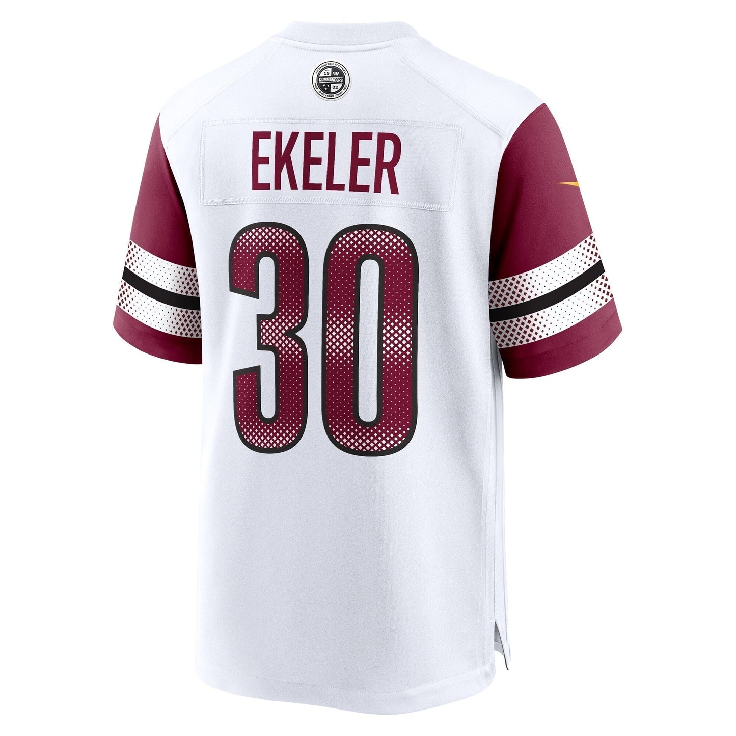 Austin Ekeler Washington Commanders Game Jersey - White