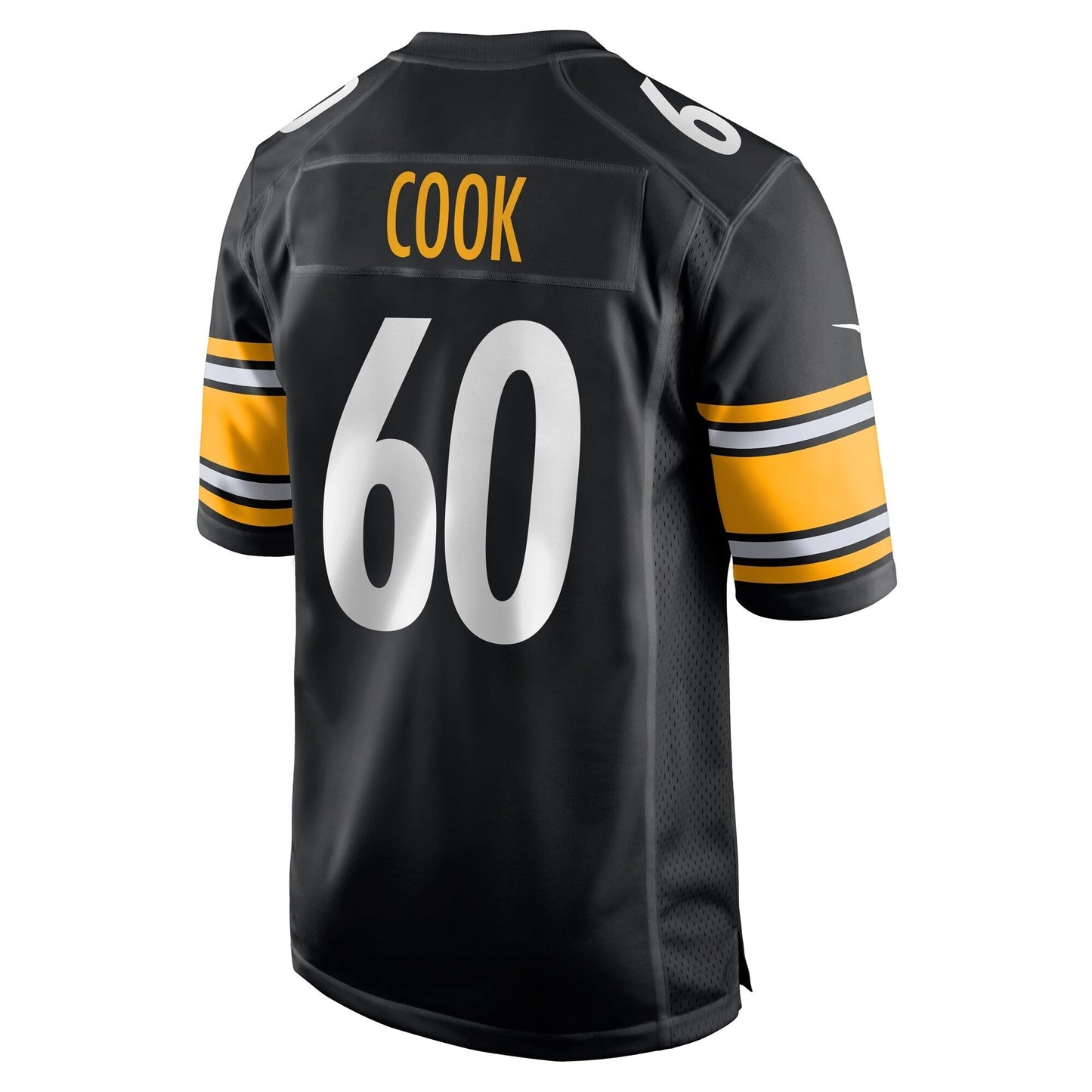 Dylan Cook Pittsburgh Steelers Game Jersey - Black