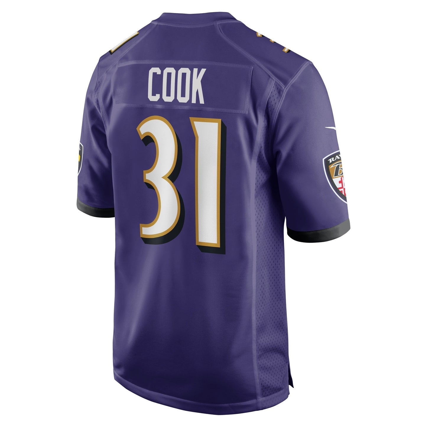 Dalvin Cook Baltimore Ravens Game Jersey - Purple