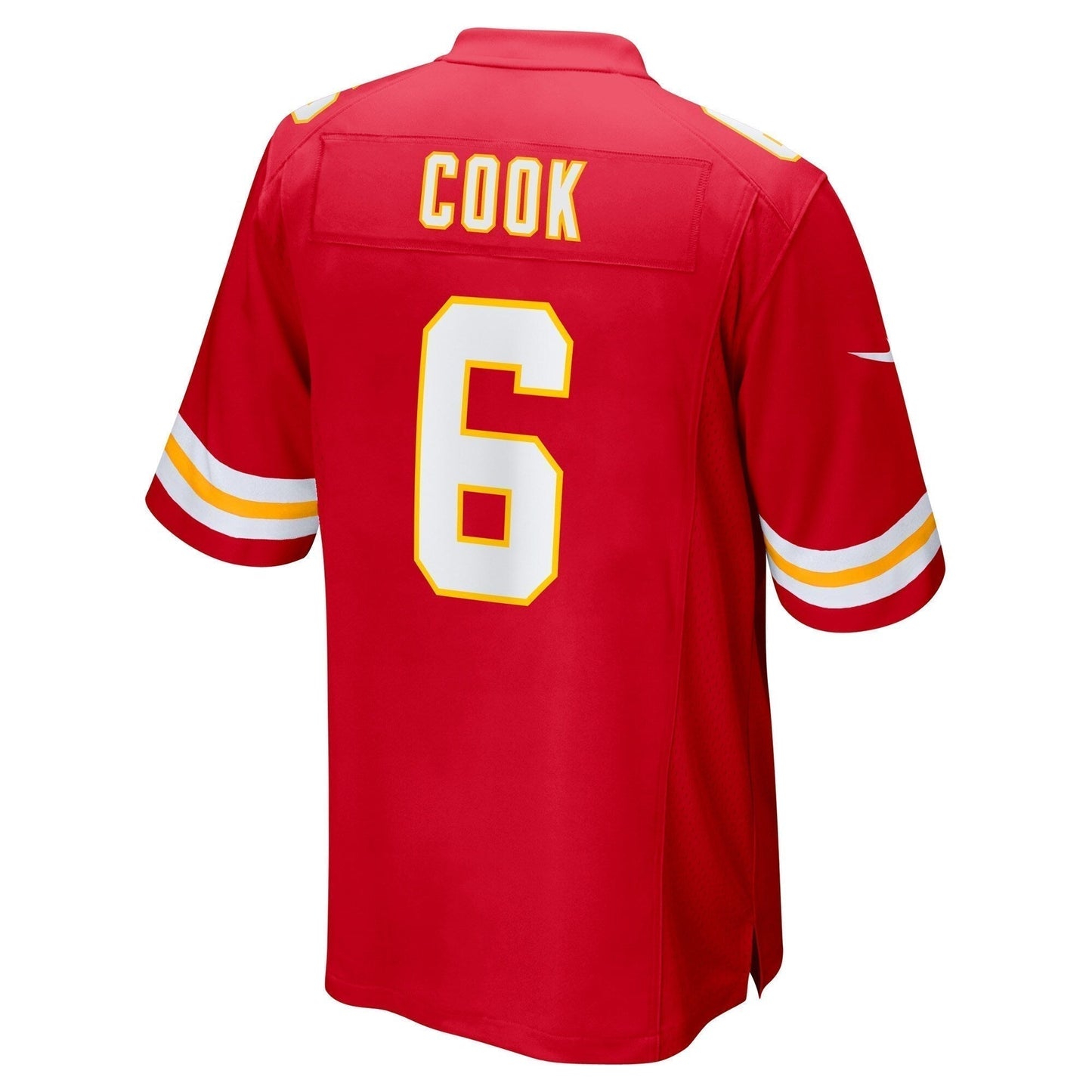 Bryan Cook Kansas City Chiefs Game Jersey - Red