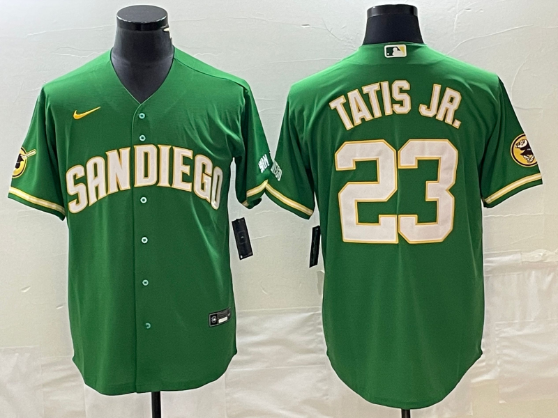 Men's San Diego Padres Fernando Tatis Jr. Green Replica Player Jersey