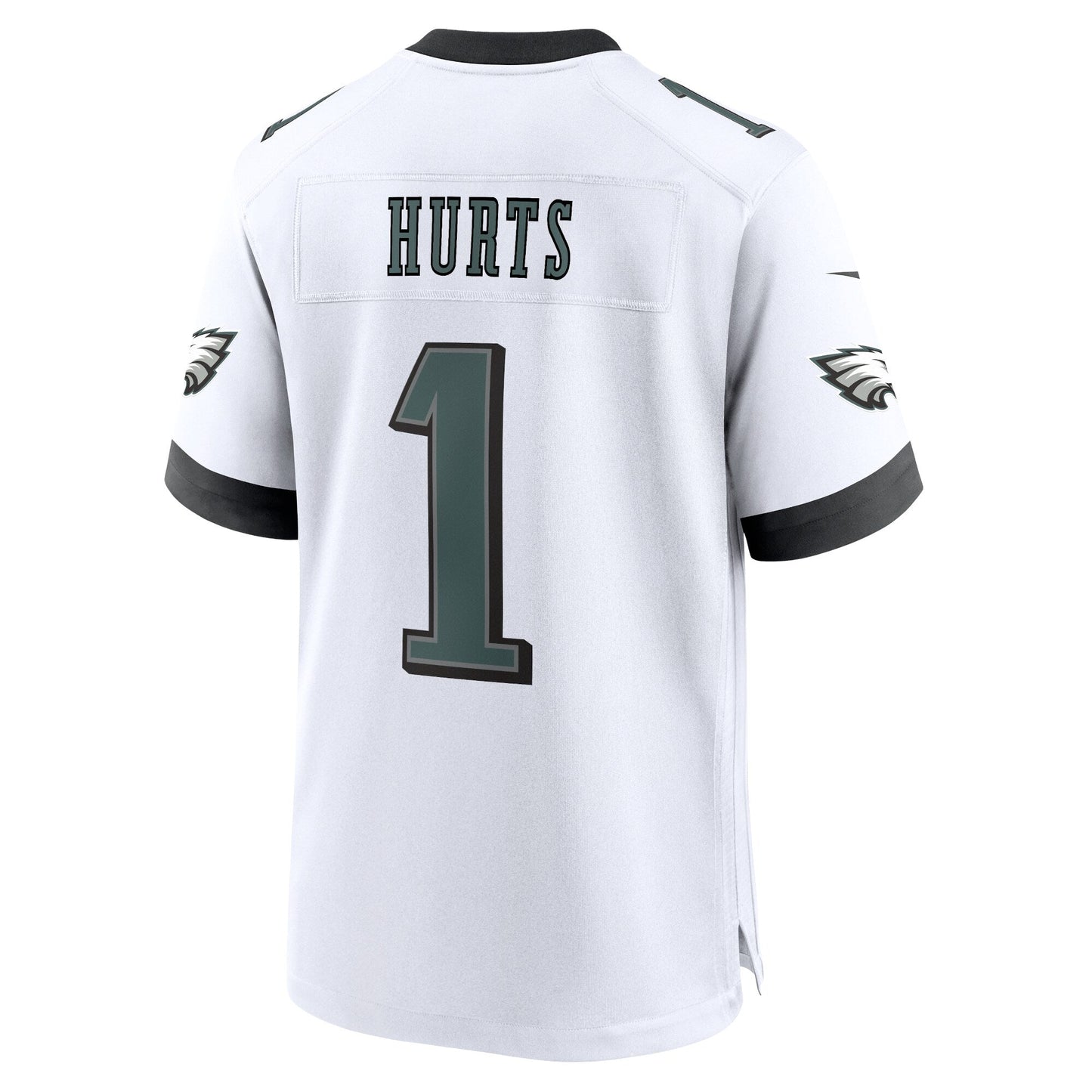 Jalen Hurts Philadelphia Eagles White Game Jersey - White