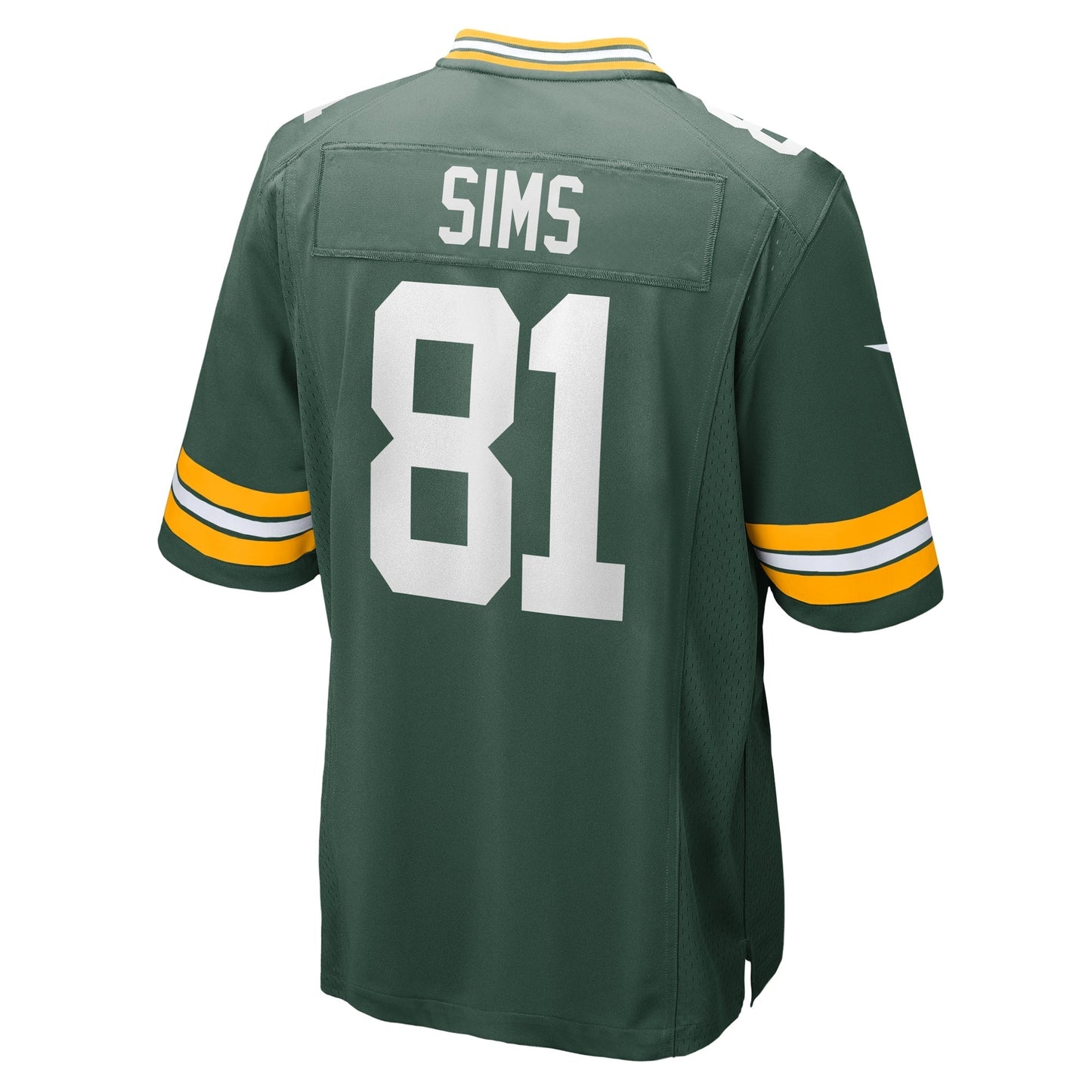 Ben Sims Green Bay Packers Team Game Jersey - Green