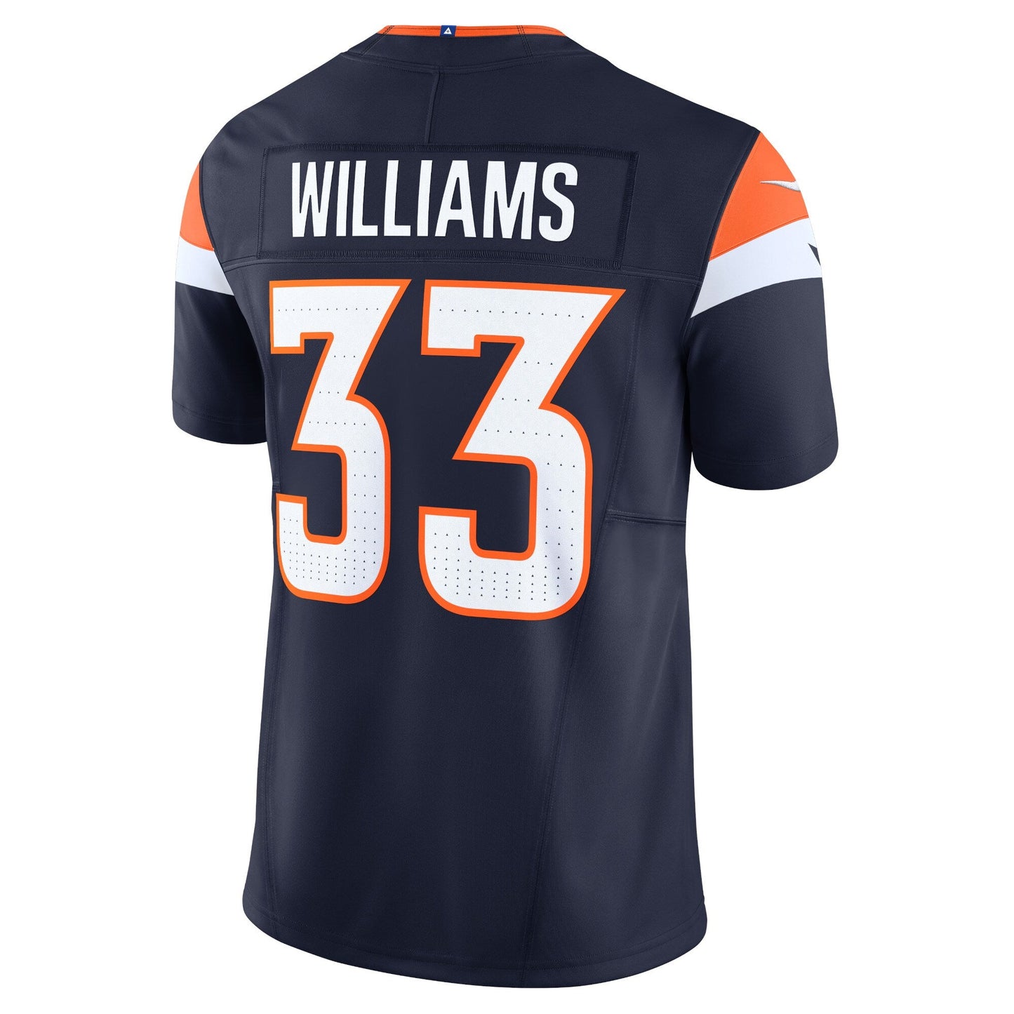 Javonte Williams Denver Broncos Mile High Collection Vapor F.U.S.E. Limited Jersey - Navy