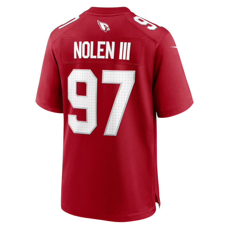 Arizona Cardinals Walter Nolen Cardinal 2025 NFL Draft First Round Pick Game Jersey