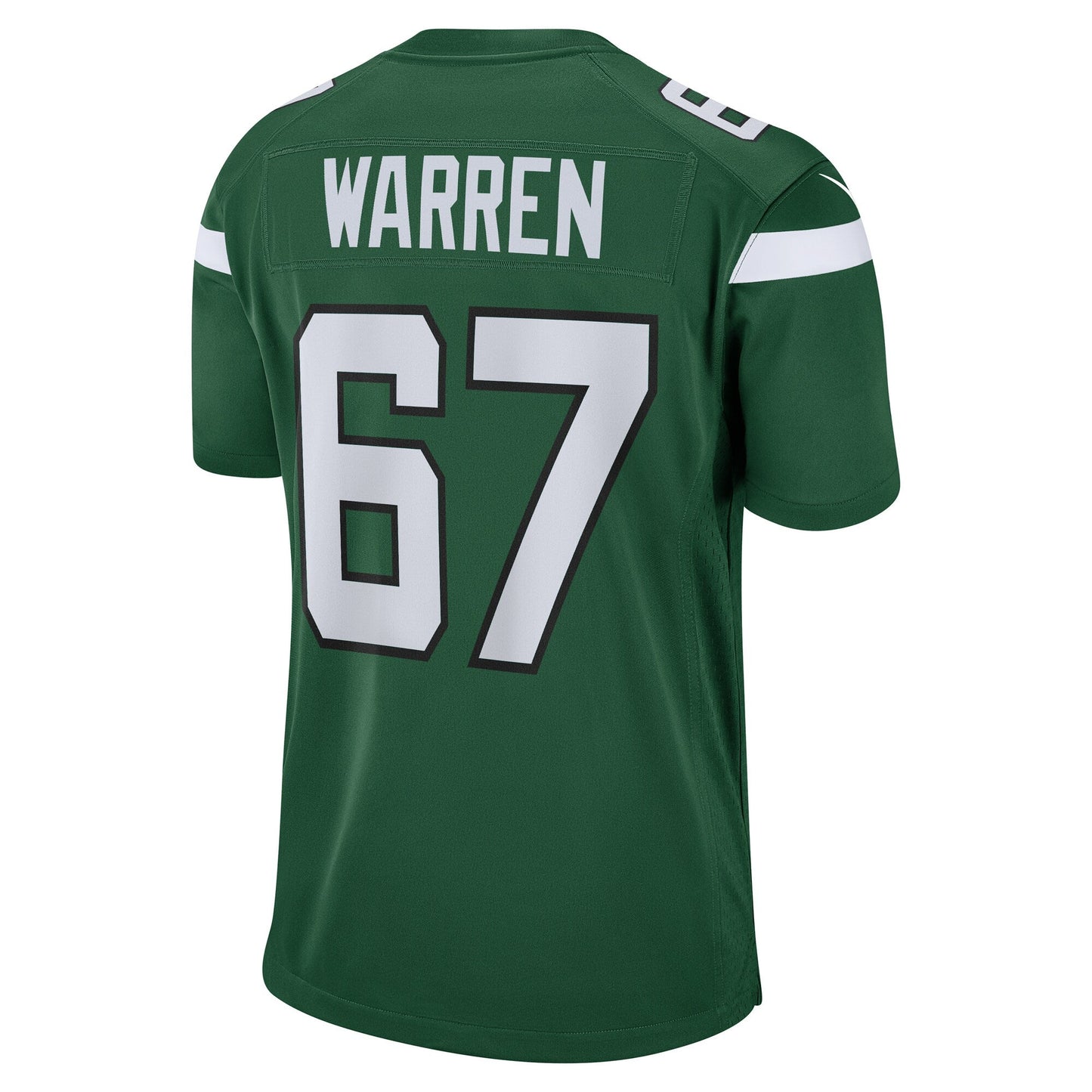 Carter Warren New York Jets Game Jersey - Gotham Green