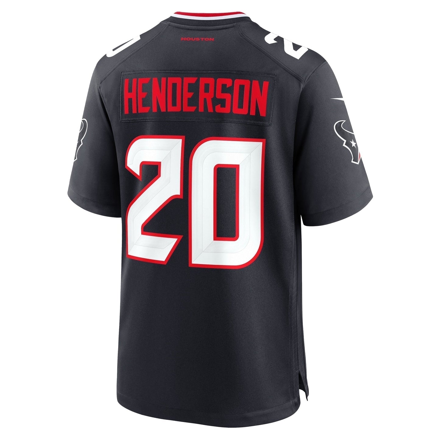 C.J. Henderson Houston Texans Team Game Jersey - Navy
