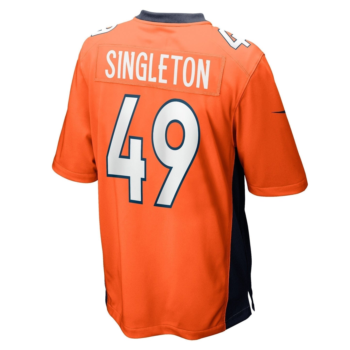 Alex Singleton Denver Broncos Game Jersey - Orange
