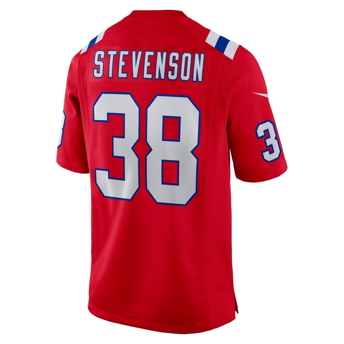 Rhamondre Stevenson New England Patriots Alternate Game Jersey - Red