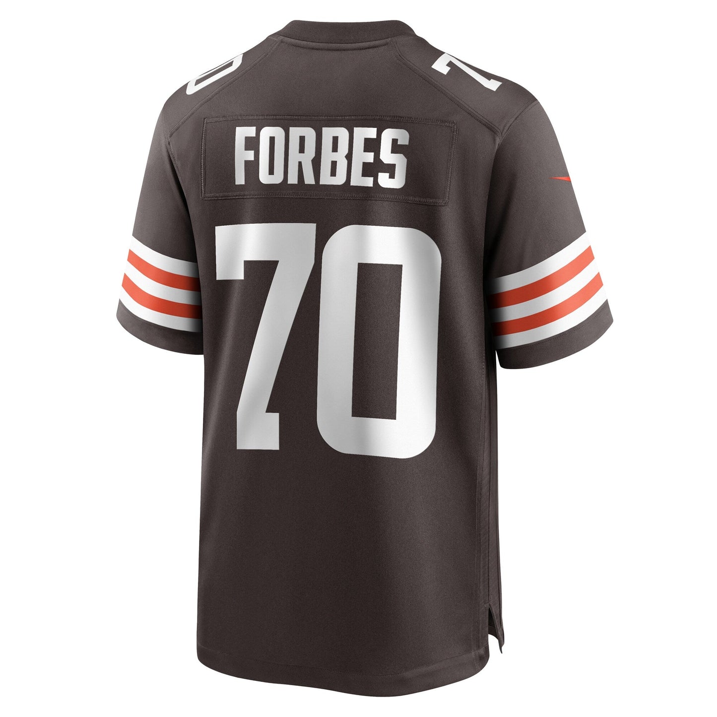 Drew Forbes Cleveland Browns Team Game Jersey - Brown