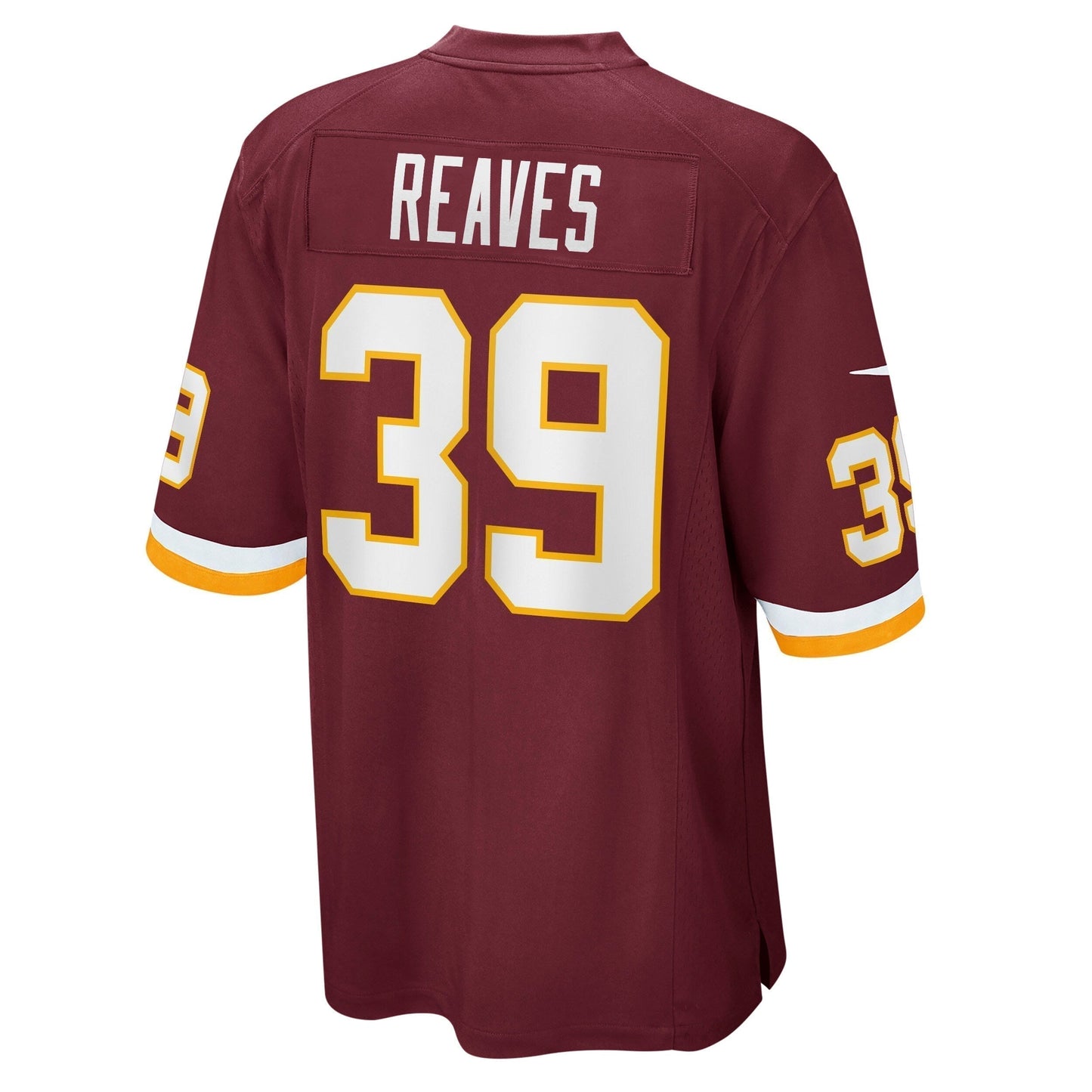 Jeremy Reaves Washington Football Team Game Jersey - Burgundy