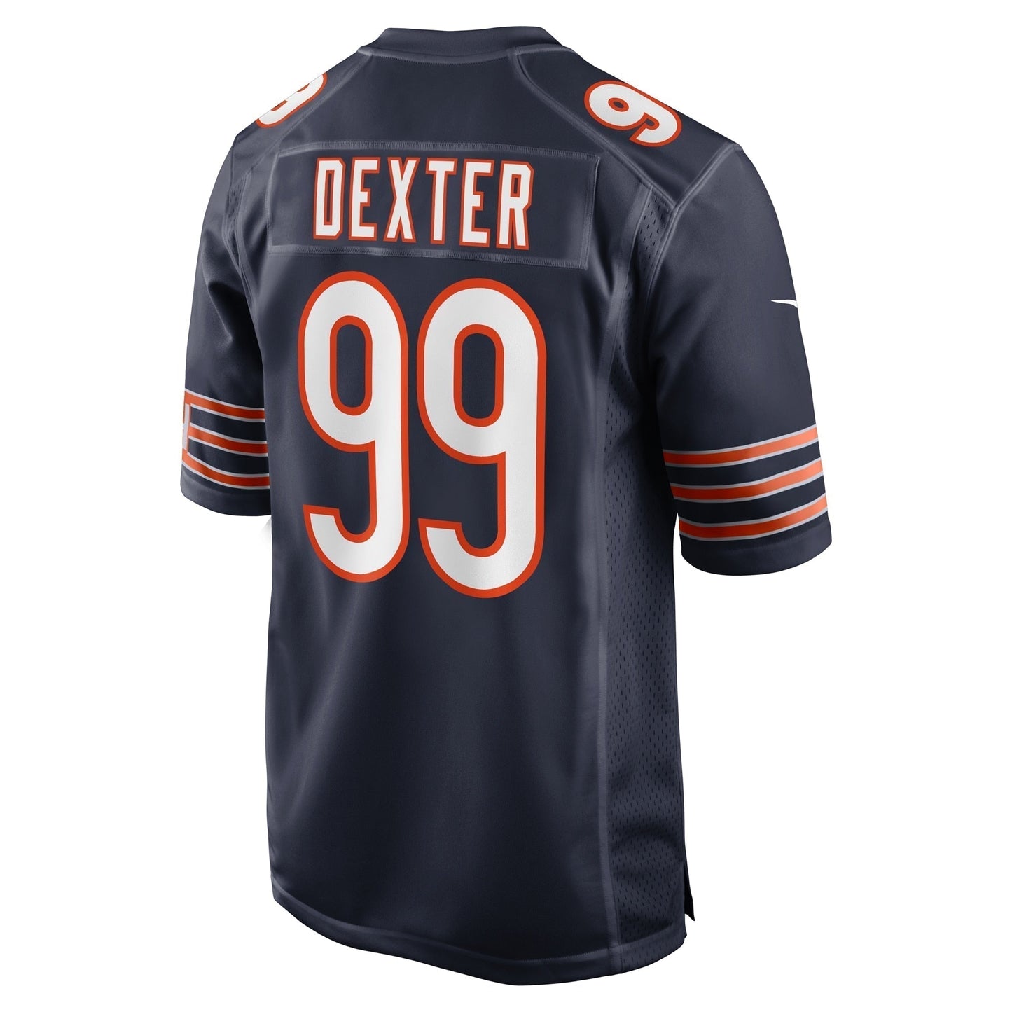 Gervon Dexter Sr Chicago Bears Team Game Jersey - Navy