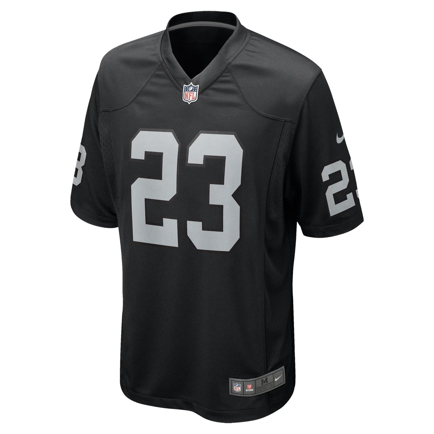 Las Vegas Raiders Dylan Laube Black Team Game Jersey