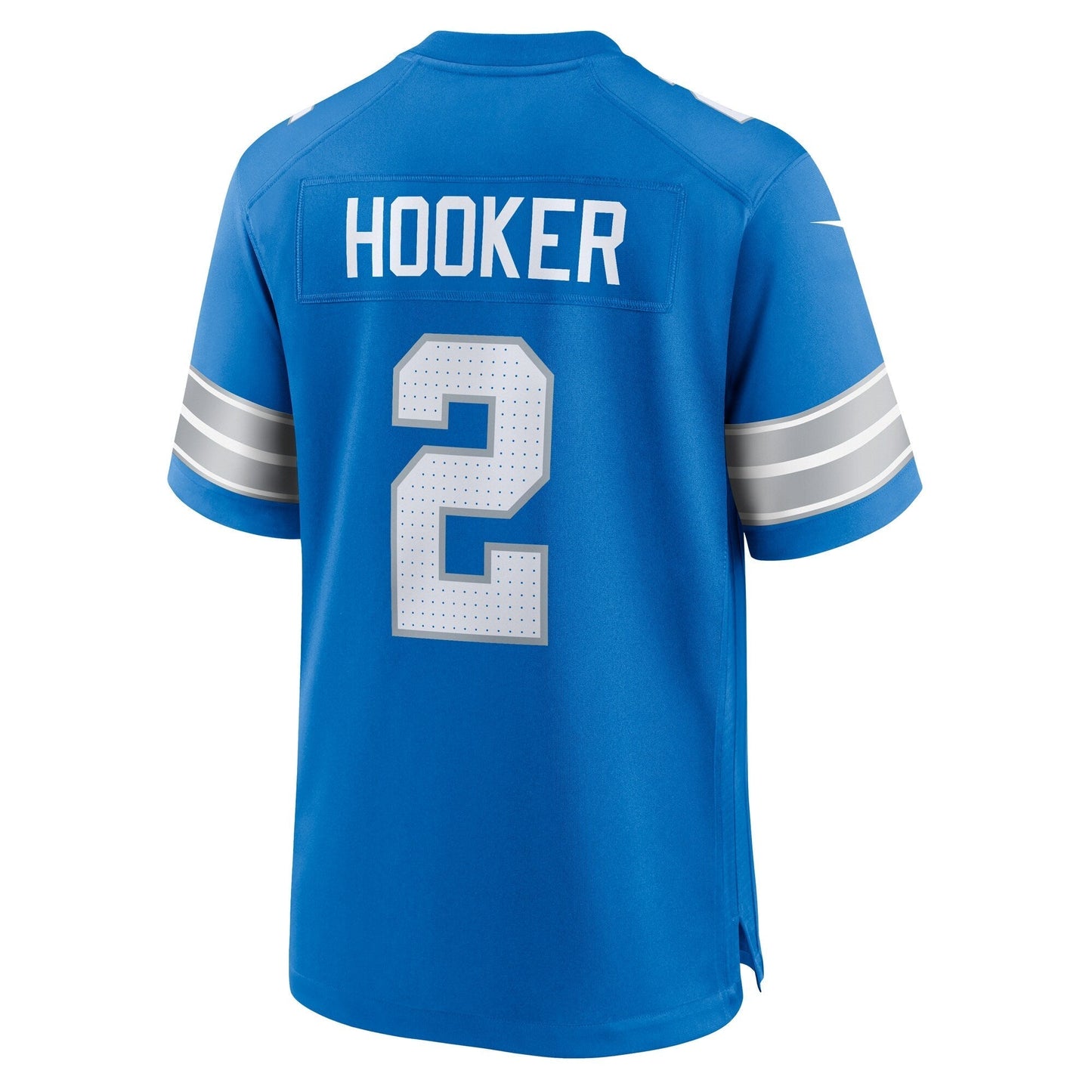 Hendon Hooker Detroit Lions Team Game Jersey - Blue